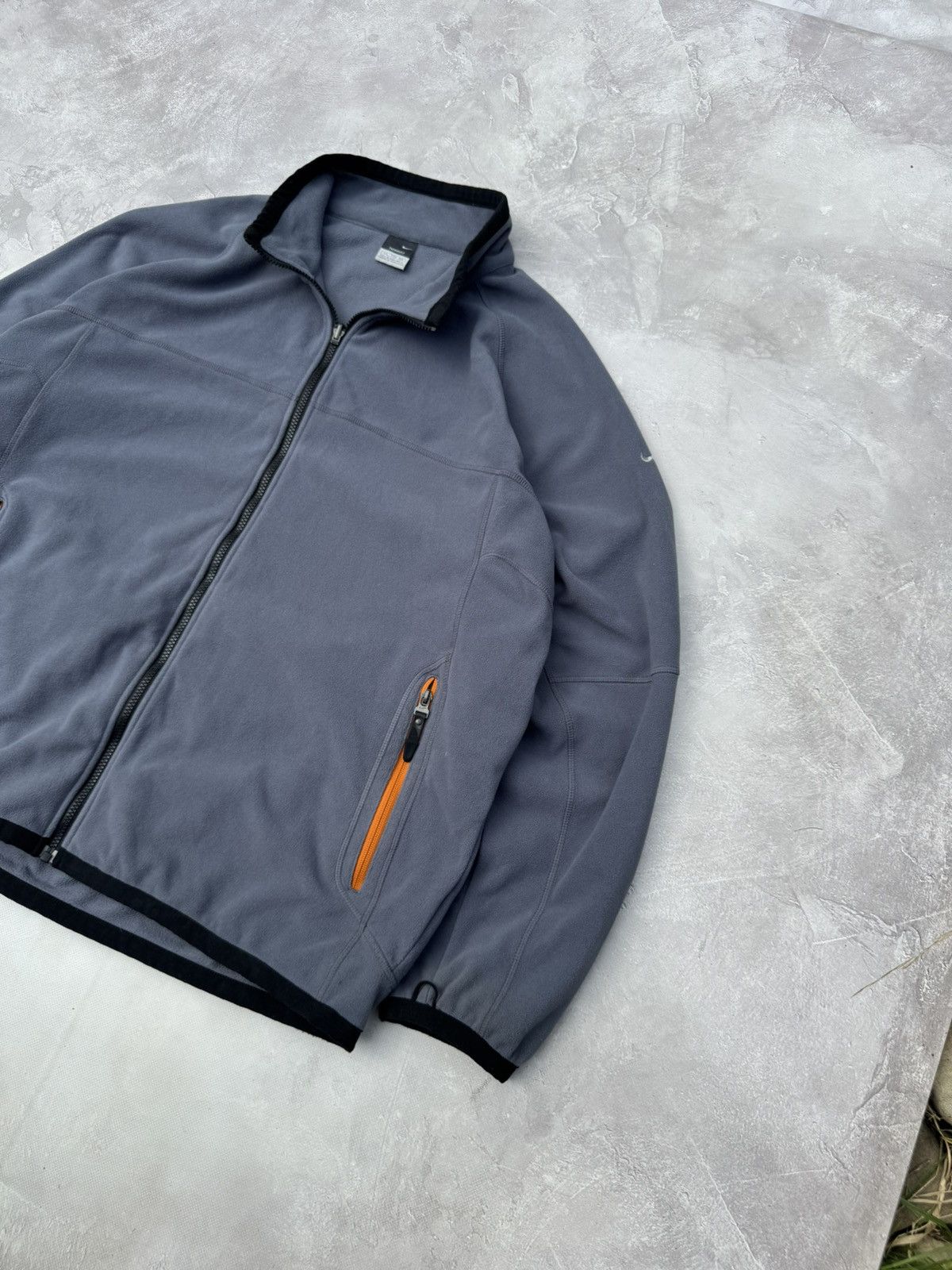 Nike Vintage Nike Zip Fleece Therma-fit Jacket Size US XXL / EU 58 / 5 - 5 Thumbnail
