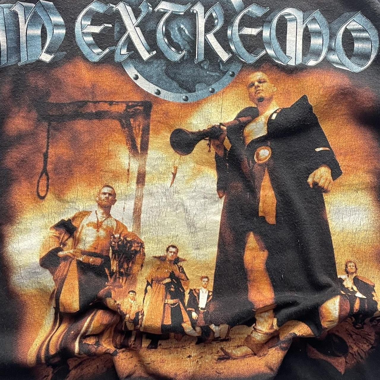 Band Tees 🌹💫1990S IN EXTREMO TOUR T SHIRT VINTAGE MERCH METAL ROCK Size US M / EU 48-50 / 2 - 6 Thumbnail