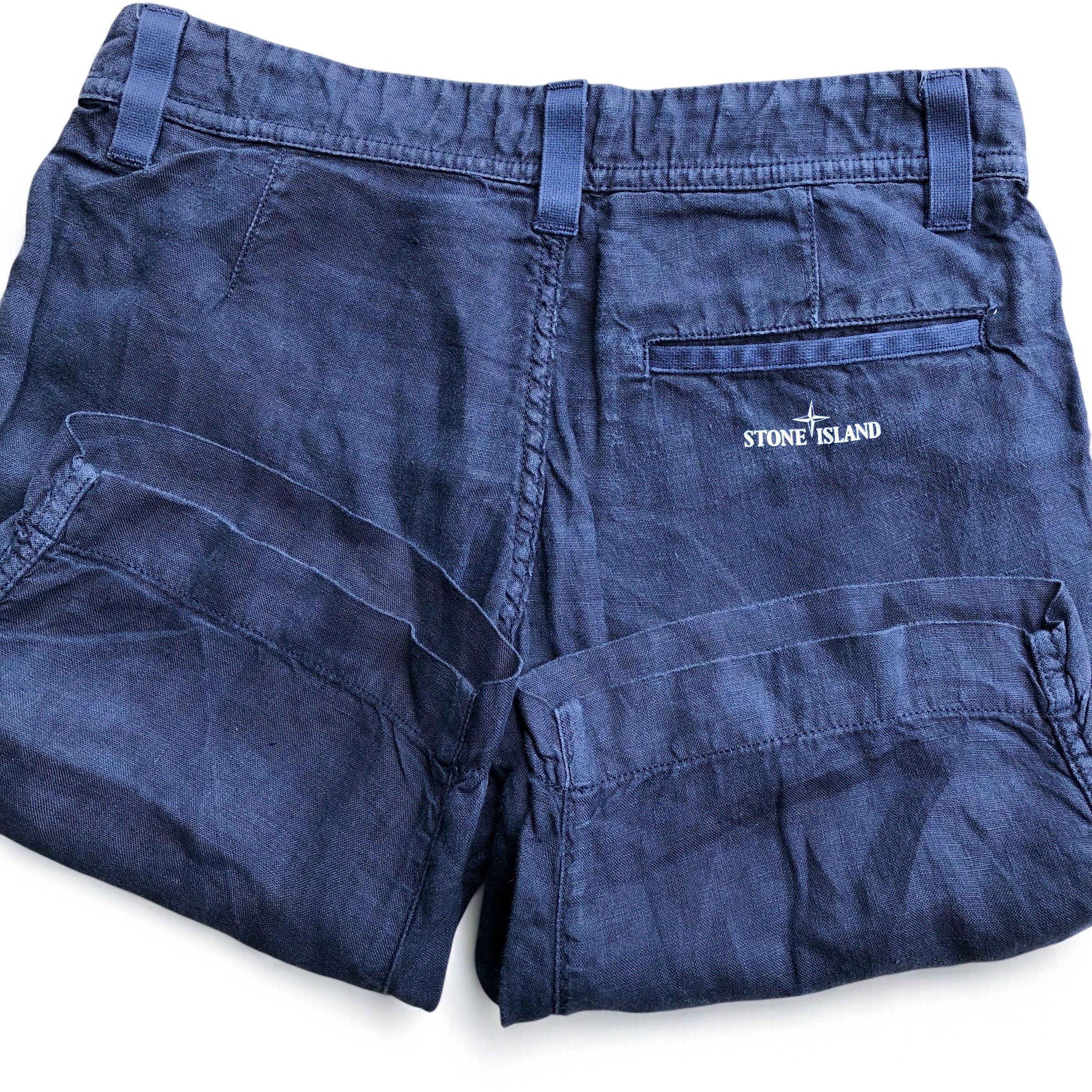 Stone Island Stone Island Junior Shorts Vintage Size US 33 - 14 Thumbnail