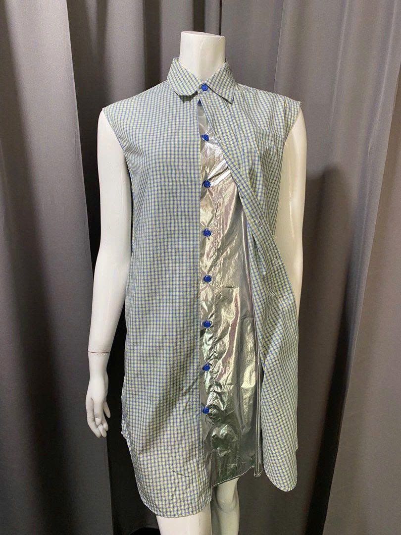 Maison Margiela Maison Margiela Line 1 Checked Dress Size S / US 4 / IT 40 - 3 Thumbnail