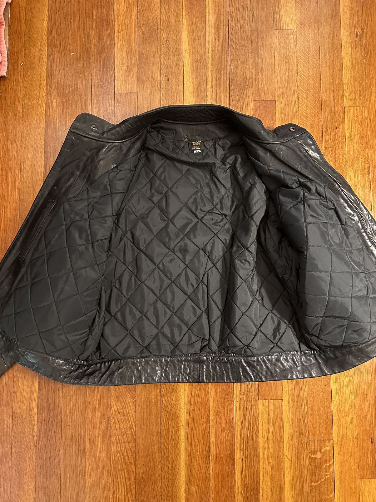 Other Vintage Champlain Leather Moto Racing Jacket Size US L / EU 52-54 / 3 - 5 Thumbnail