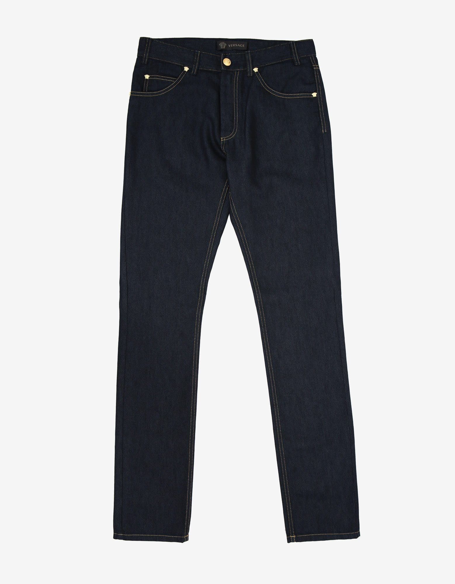 Versace Versace Indigo Dye Denim Jeans Size US 30 / EU 46 - 1 Thumbnail