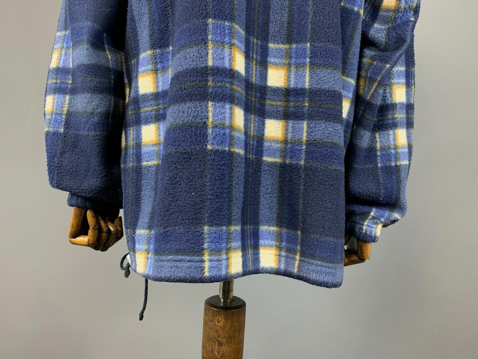 Paul & Shark Paul & Shark Yachting Vintage Blue Check 1/4 Jacket Size 2XL Size US XXL / EU 58 / 5 - 8 Thumbnail