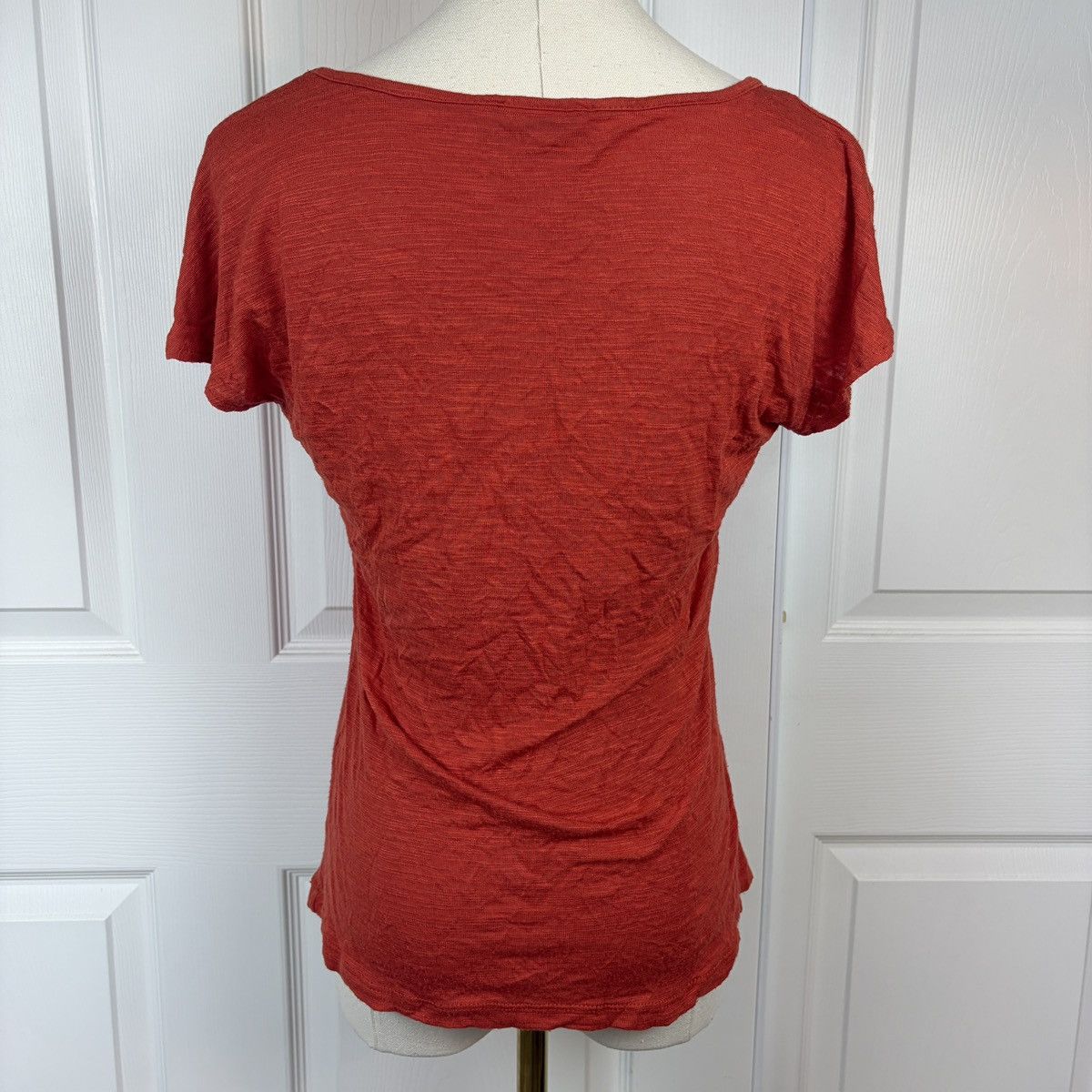 Other Cable and gauge orange crochet lace detail tee Size M / US 6-8 / IT 42-44 - 2 Thumbnail