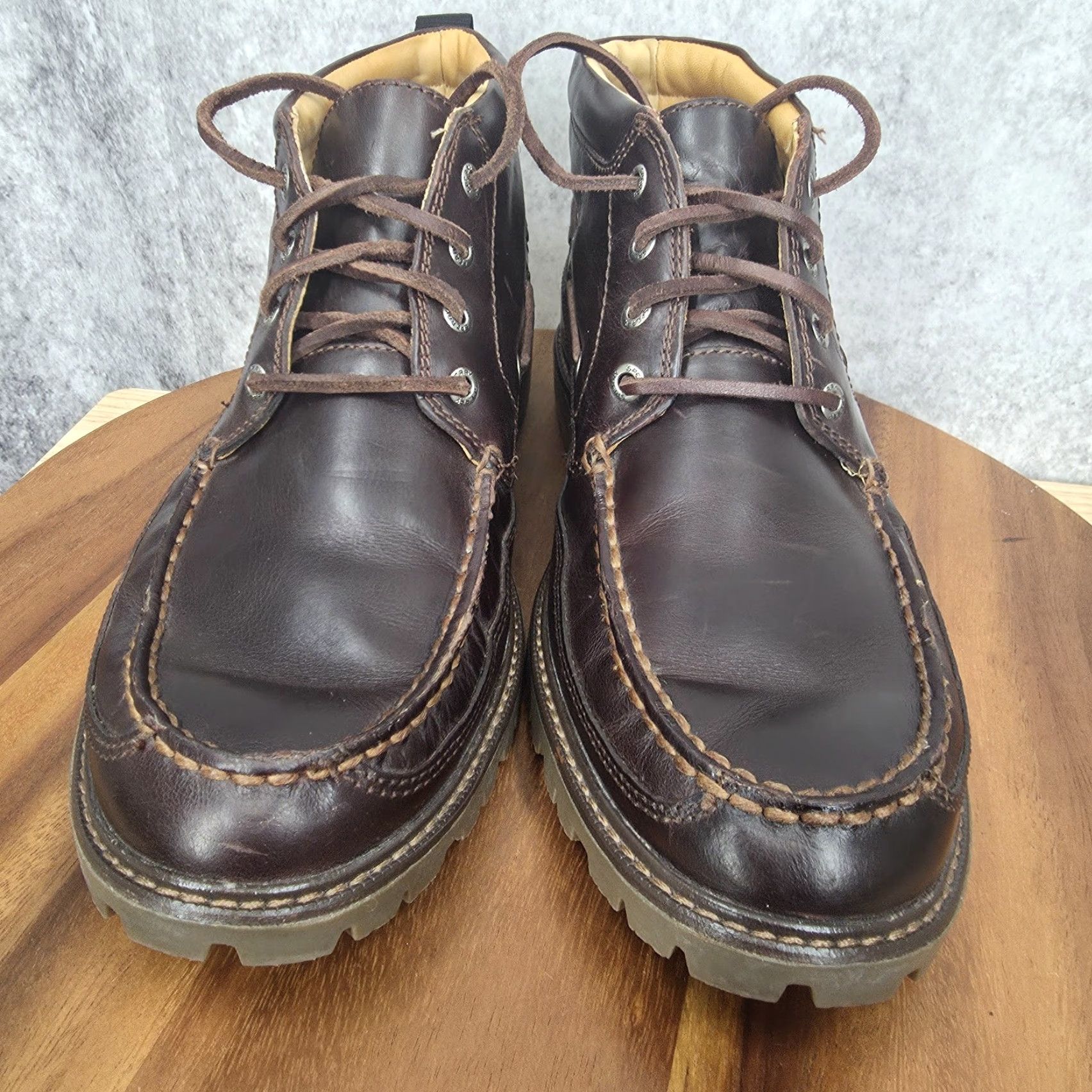 Sperry Sperry Top Sider Gold Cup Chukka Boots Men 10.5 Brown Leather Lug Sole M Black? Size US L / EU 52-54 / 3 - 3 Thumbnail