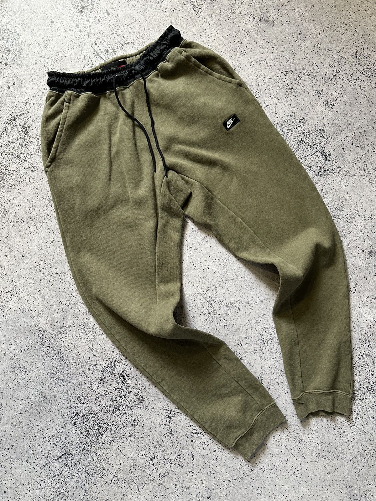 Nike × Vintage Vintage Nike Sweatpants Drill Logo Y2K USA Size US 30 / EU 46 - 1 Thumbnail