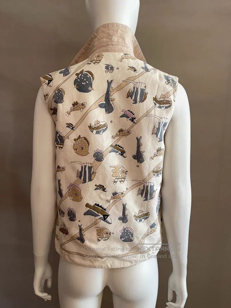 Hermes Hermes Linen reversible vest Size XS / US 0-2 / IT 36-38 - 3 Thumbnail