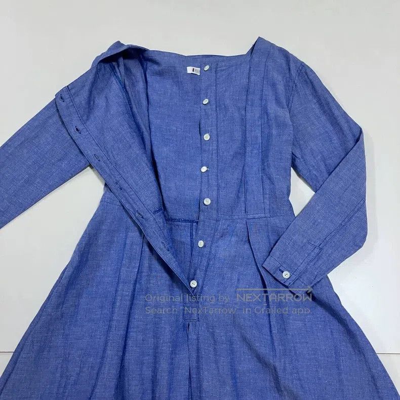 Issey Miyake Issey Miyake Blue Dress Size M / US 6-8 / IT 42-44 - 4 Thumbnail
