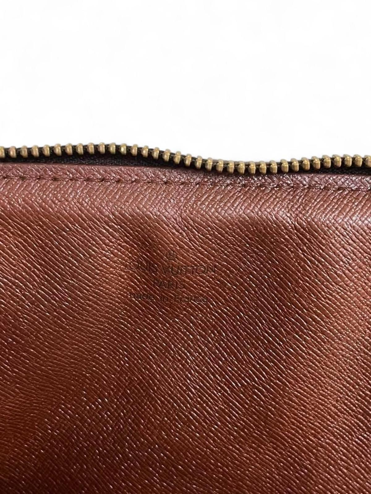 Louis Vuitton Louis Vuitton - Monogram Canvas Clutch Bag Size ONE SIZE - 8 Thumbnail