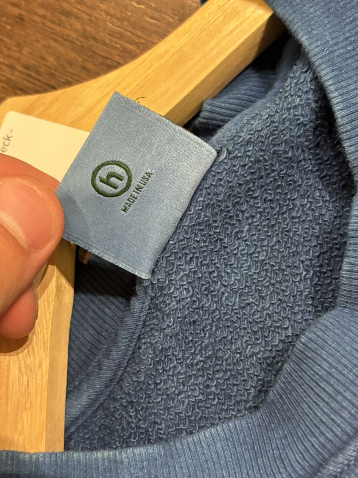 HIDDEN Hidden NY ‘H’ Dyed Crewneck Size US XXL / EU 58 / 5 - 4 Thumbnail