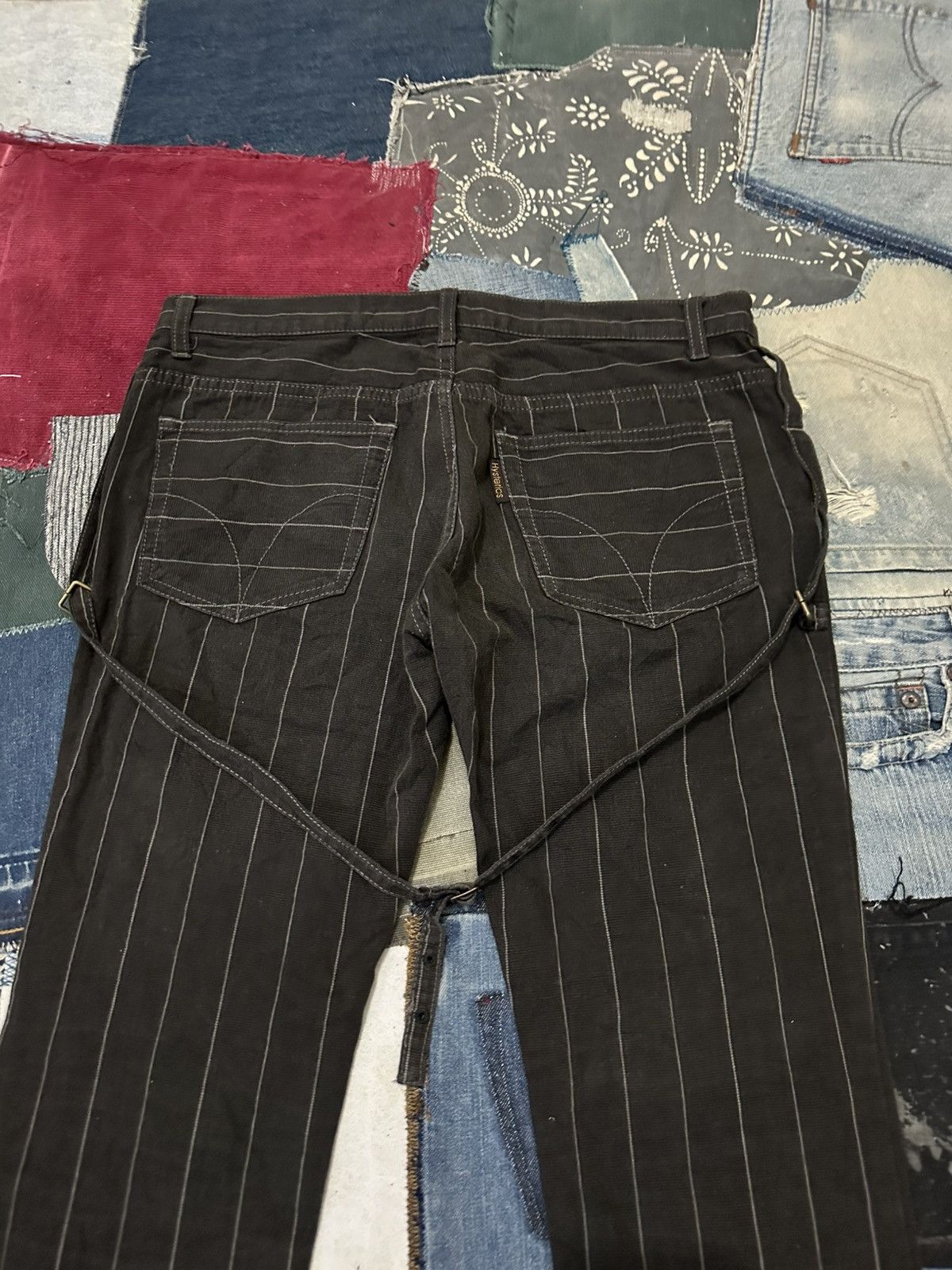 Hysteric Glamour Hysteric glamour distressed Bondage Punk Back Strap Pants Size US 30 / EU 46 - 6 Thumbnail