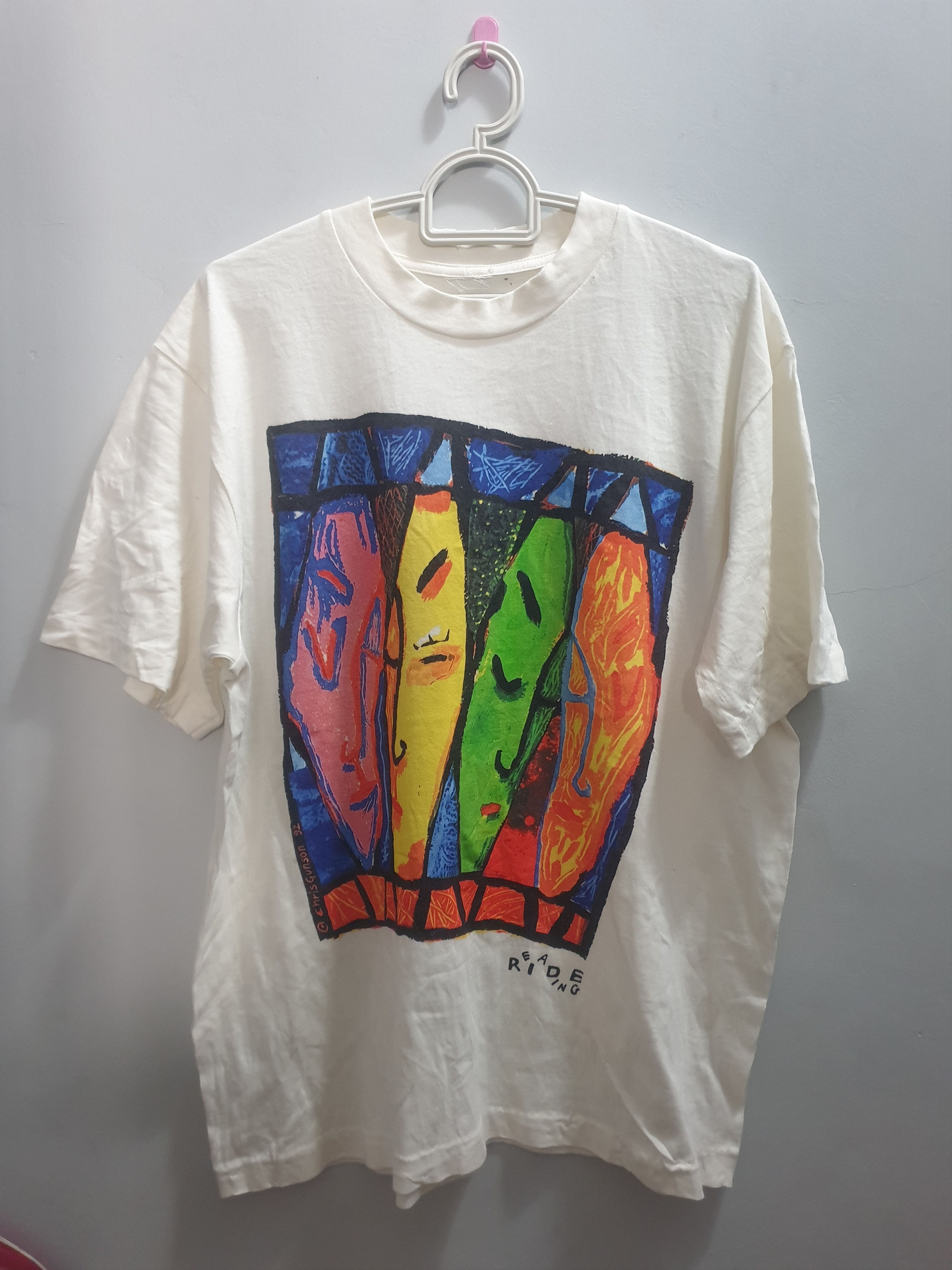 Band Tees Vintage Ride Reading Festival 1992 Tees Size US XL / EU 56 / 4 - 1 Thumbnail