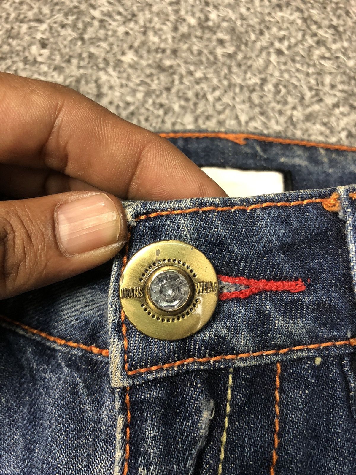 Japanese Brand Vintage Japanese Brands Nude Faded Flare Jeans Size 30" / US 8 / IT 44 - 8 Thumbnail