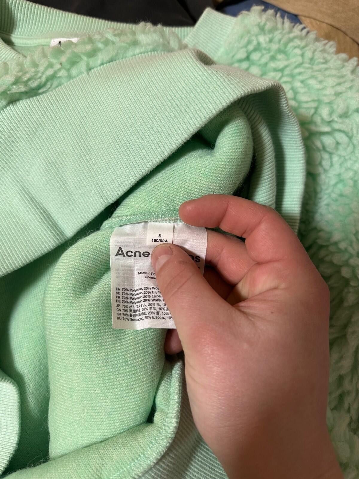 Acne Studios Acne Studios Mandala-print Sweatshirt Pistachio Green Sz S Size US S / EU 44-46 / 1 - 6 Thumbnail