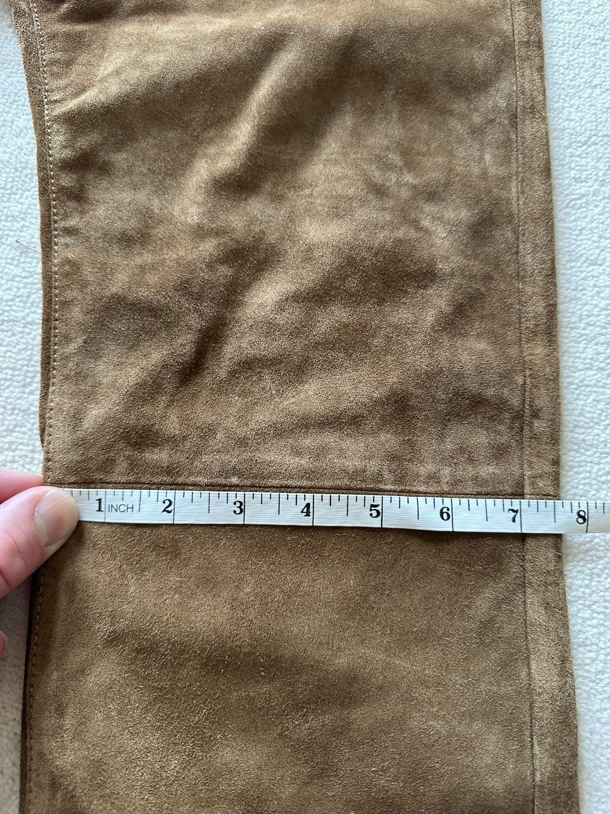 Saint Laurent Paris SS20 $3k+ 🤑 Saint Laurent suede leather pants trousers Size US 30 / EU 46 - 10 Thumbnail