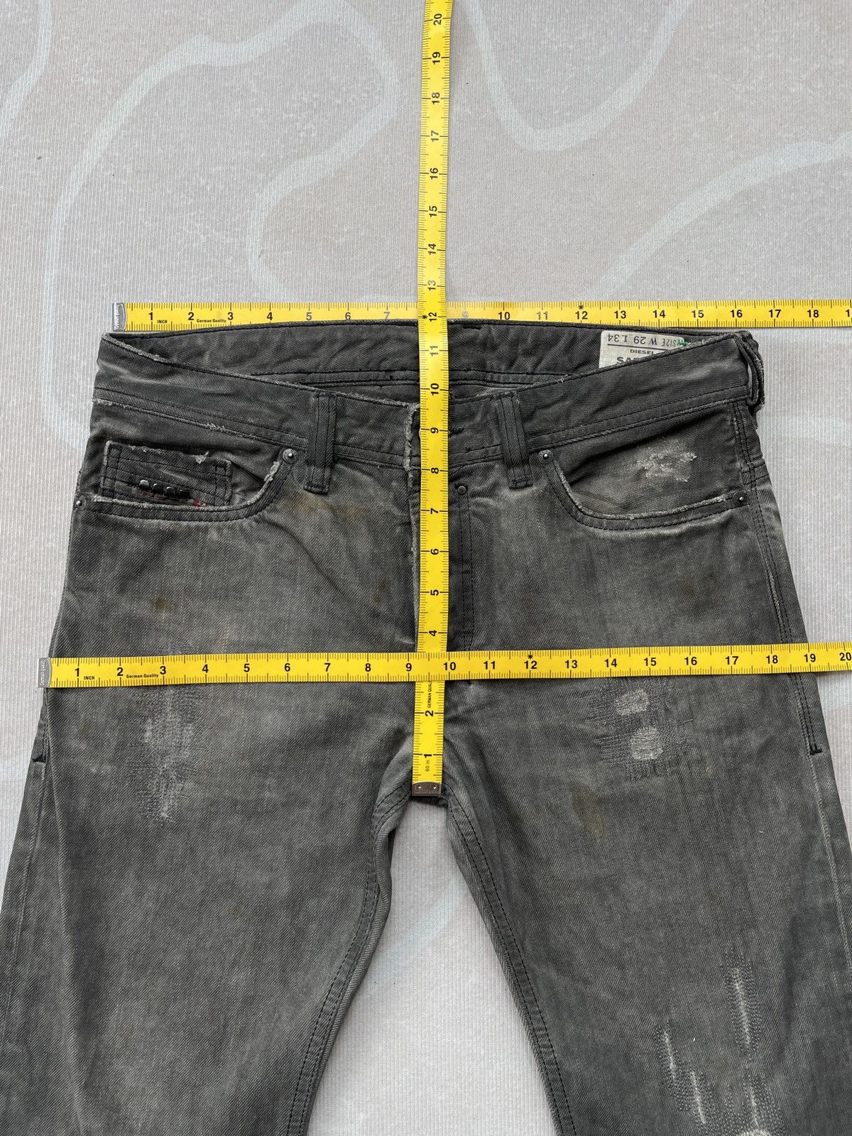 Diesel DIESEL SAFADO DISTRESSED JEAN Size US 32 / EU 48 - 21 Thumbnail
