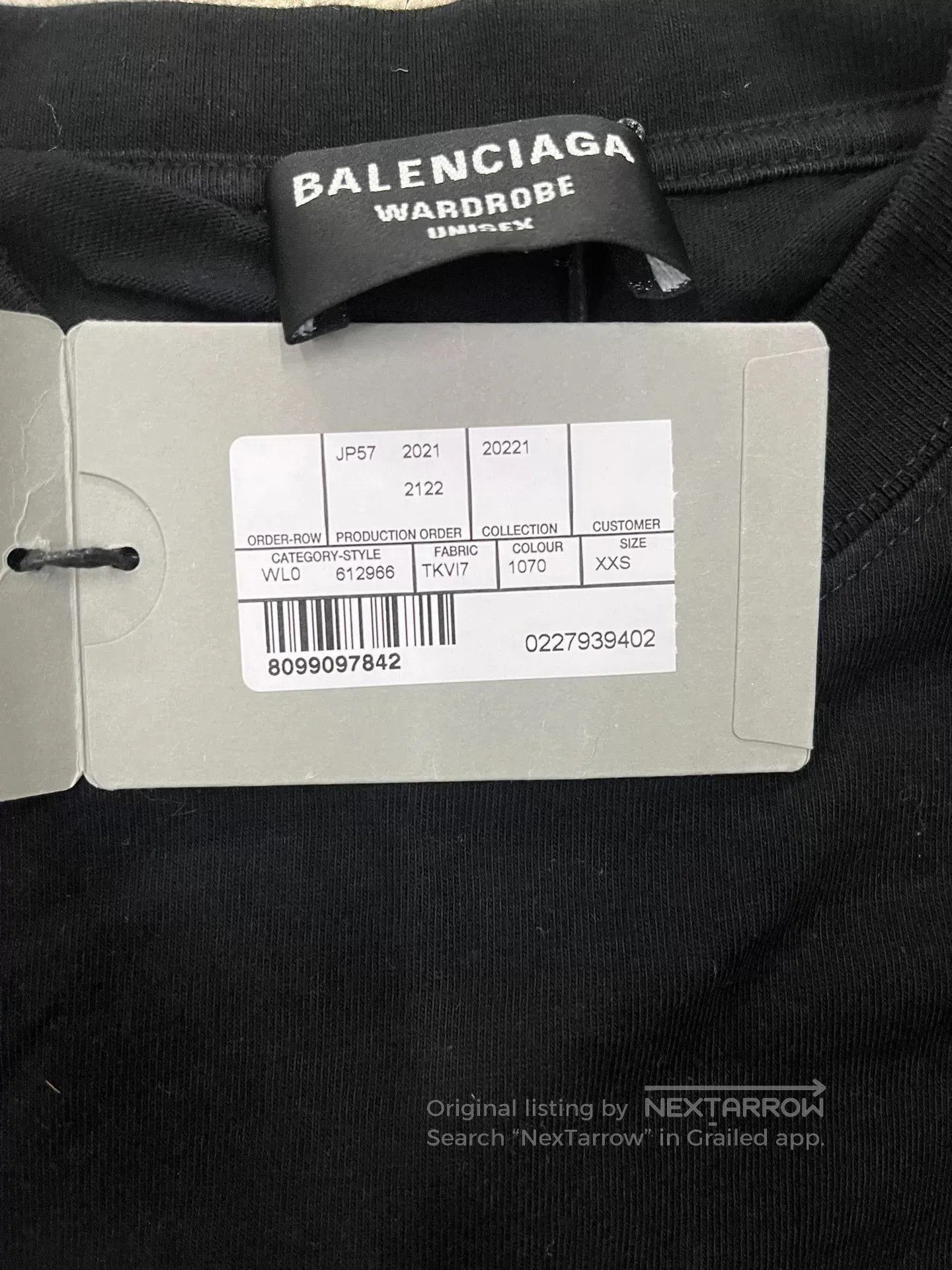 Balenciaga Balenciaga FW21 Mosaic Blur Logo BB T-Shirt. Size US XXS / EU 40 - 3 Thumbnail