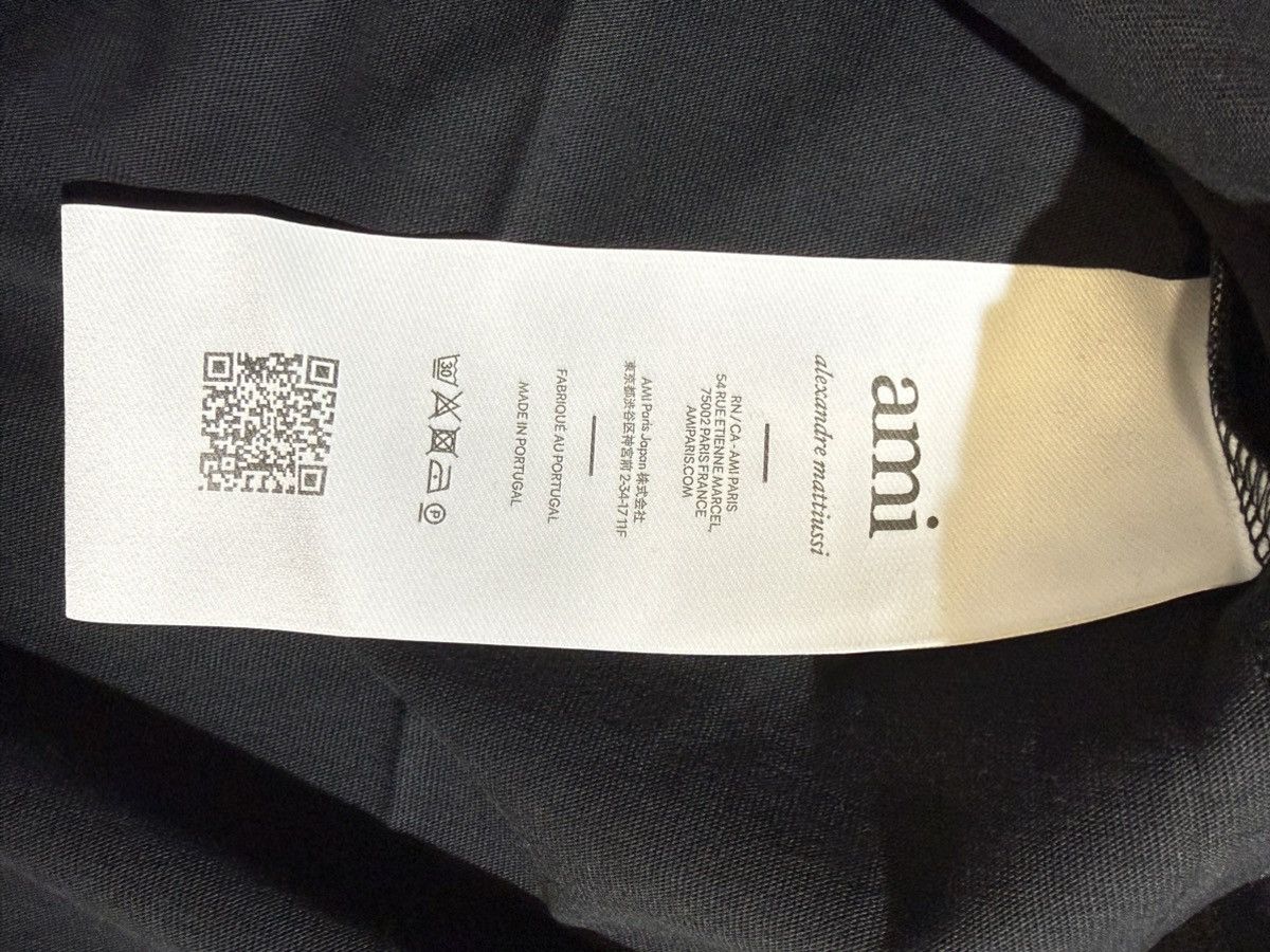 AMI Ami black t shirt Size US S / EU 44-46 / 1 - 5 Thumbnail