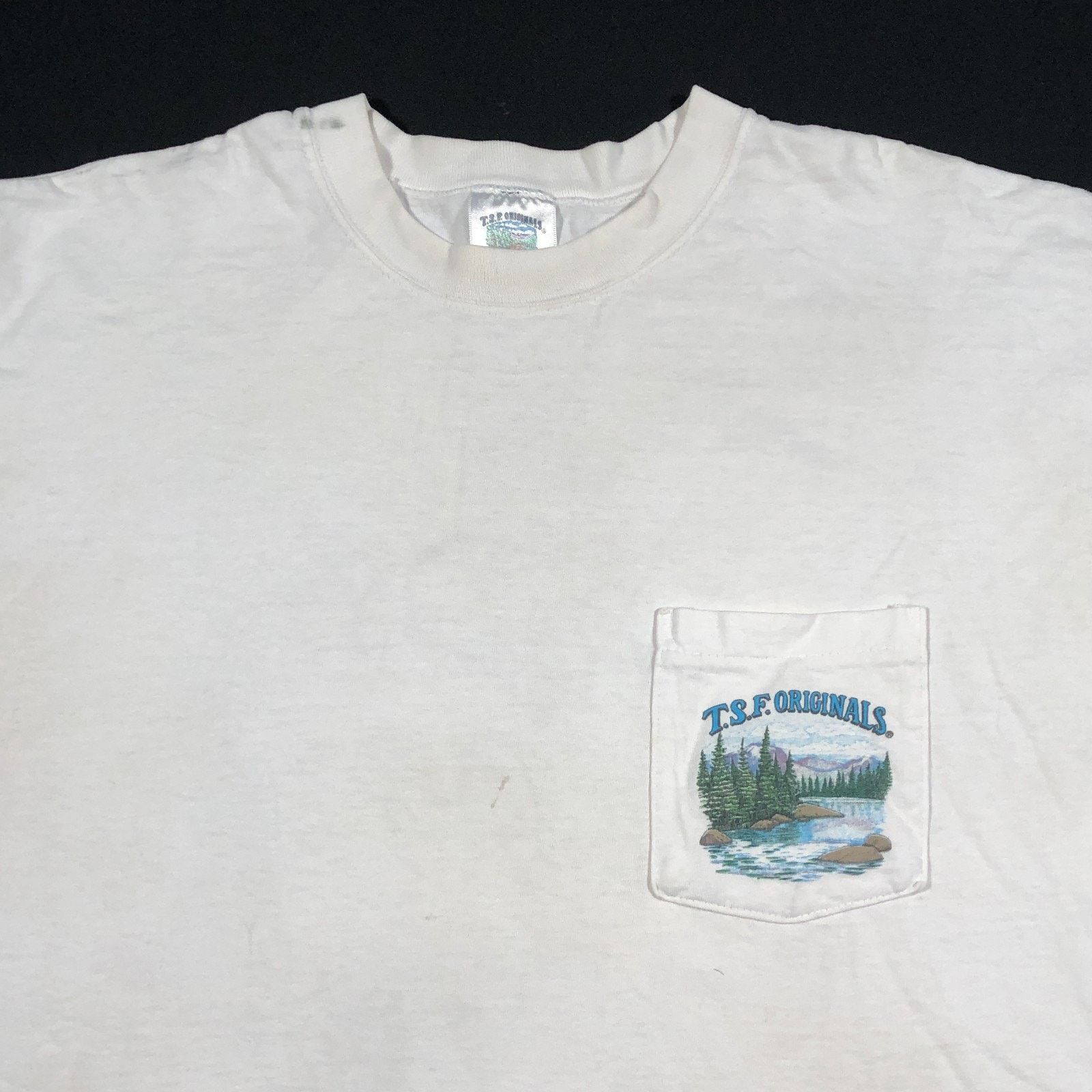 Vintage Vintage 90s Golden Retriever TSF Originals Pocket Tee XL Size US XL / EU 56 / 4 - 6 Thumbnail