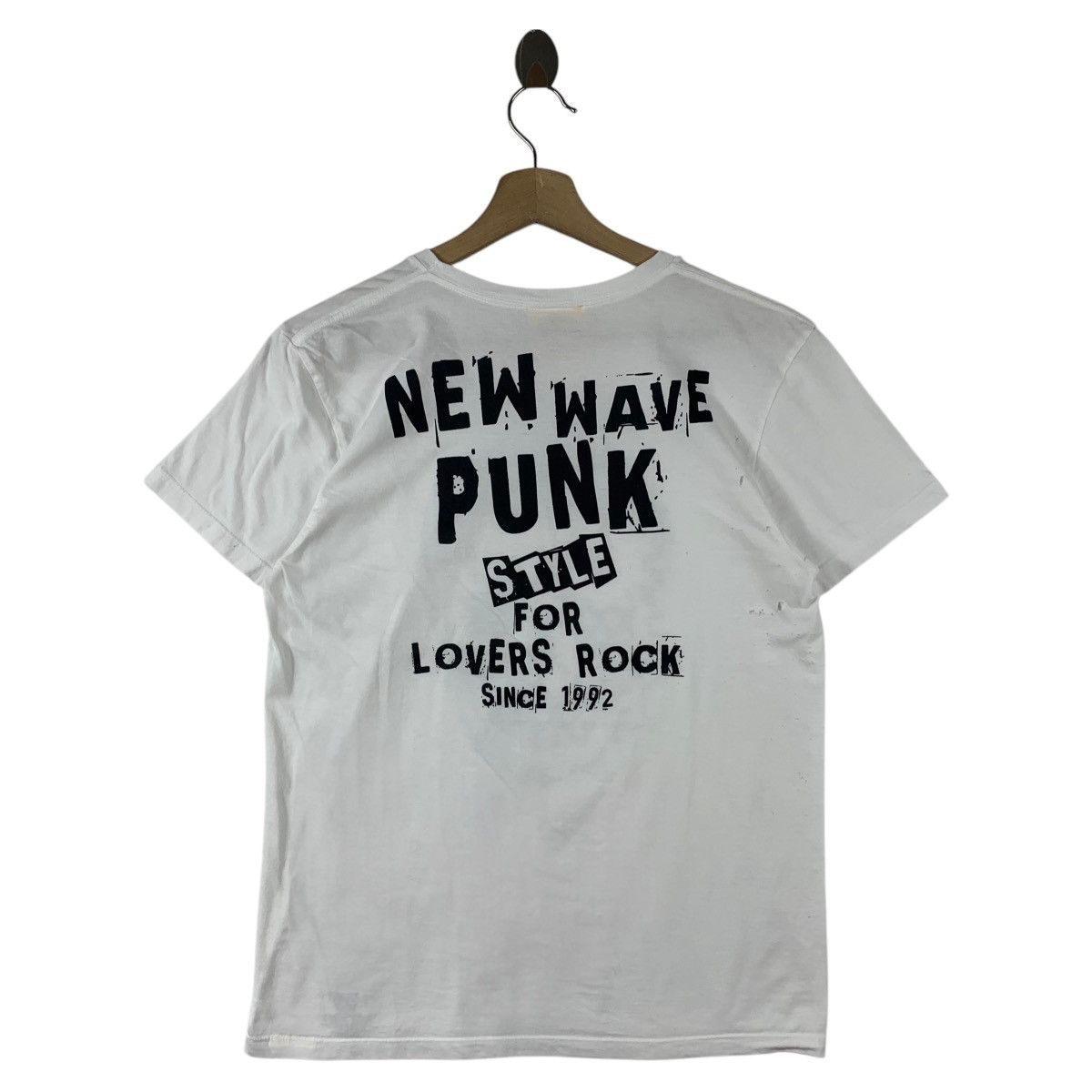Japanese Brand × Vintage Vintage Distressed SUPER LOVERS japan new wavepunk style tee Size US S / EU 44-46 / 1 - 1 Thumbnail