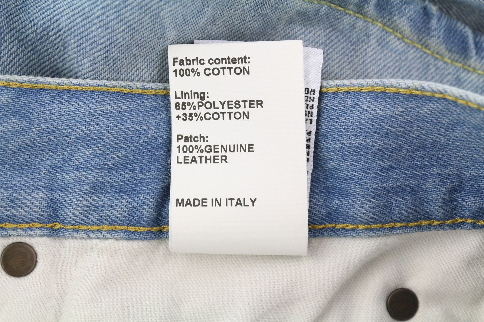 R13 CROSS OVER 26 Washed Denim Zip Asymmetrical Shorts 86133 Size 26" / US 2 / IT 38 - 10 Thumbnail