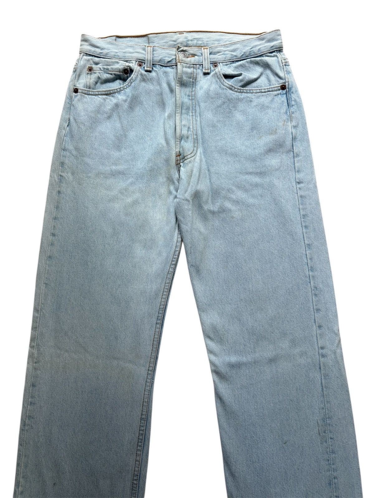 Levi's Levi's 501 Light Wash Made In USA Size US 30 / EU 46 - 5 Thumbnail