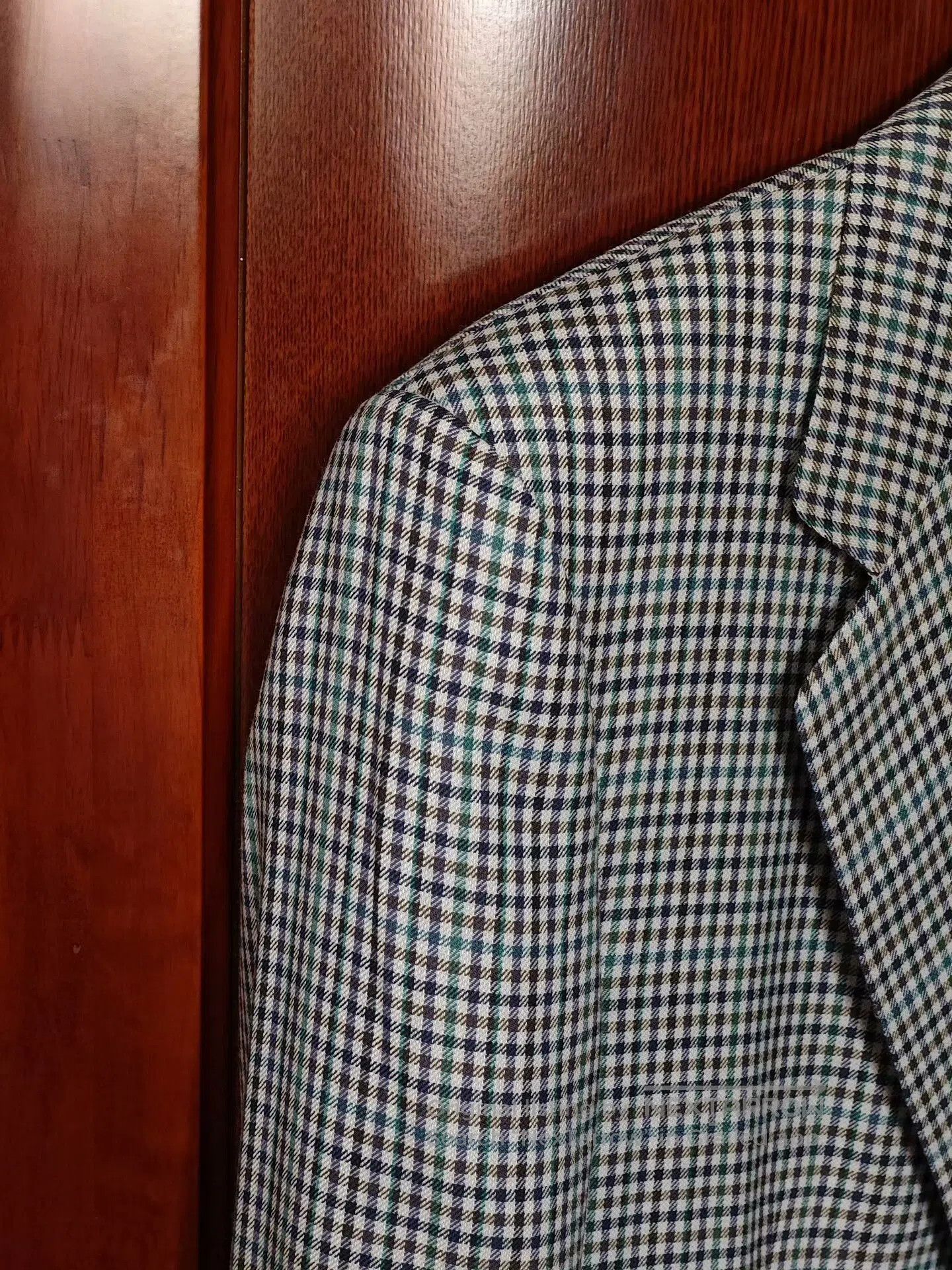 Ermenegildo Zegna Dunhill Italian Wool Plaid Blazer. Size US M / EU 48-50 / 2 - 3 Thumbnail