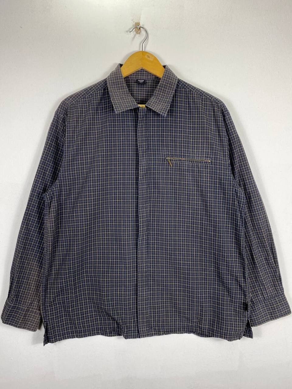 Yohji Yamamoto saccsny ysaccs by yohji yamamoto checkered jakcet Size US L / EU 52-54 / 3 - 1 Thumbnail