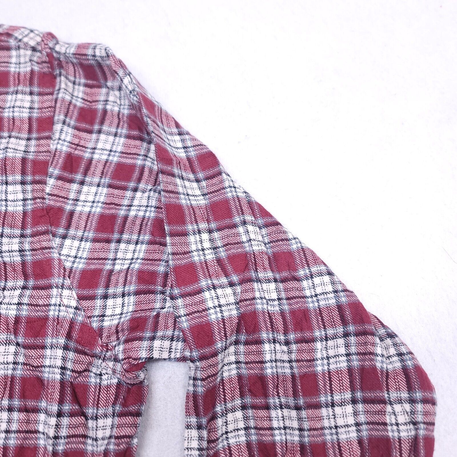 Wrangler Wrangler Tartan Flannel Shirt Mens Size Large L Red White Size US L / EU 52-54 / 3 - 5 Thumbnail