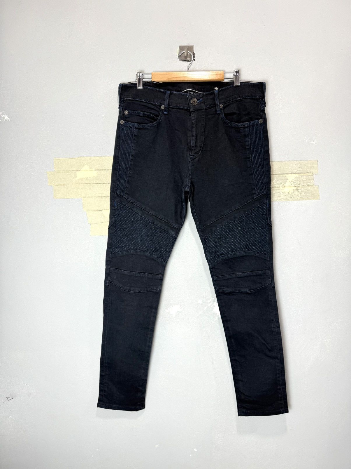 True Religion True Religion Biker Denim Pants Jeans Hype Streetwear Size US 34 / EU 50 - 1 Thumbnail