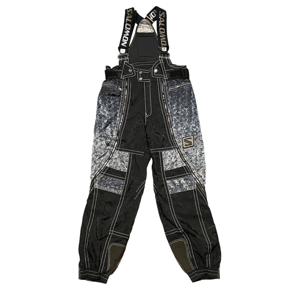 Salomon Vintage Salomon Ski Pants Jumpsuits Size US 33 - 1 Thumbnail