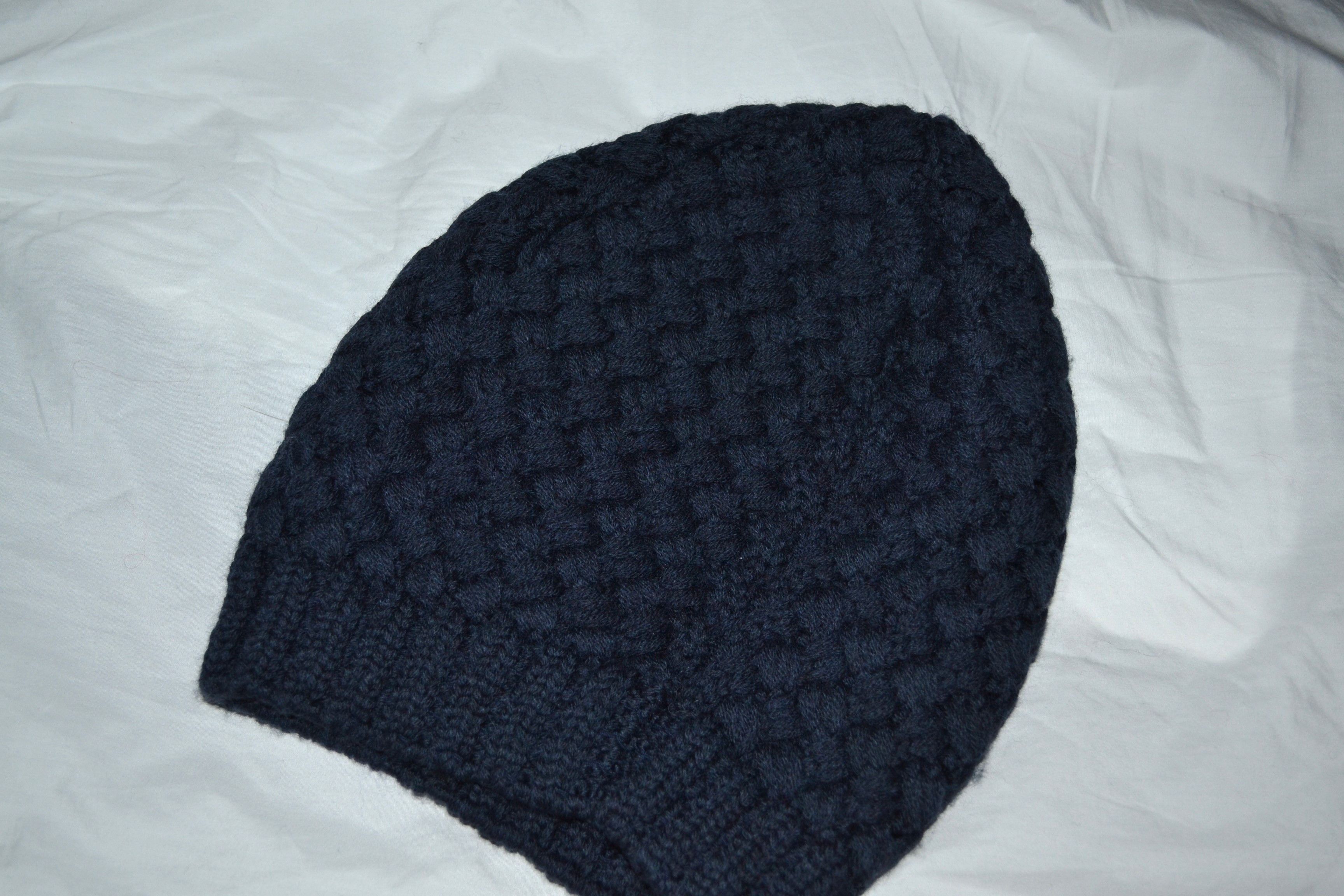Canada Goose Canada Goose Navy Merino Wool Knitted Hat 8127-1 Size ONE SIZE - 5 Thumbnail