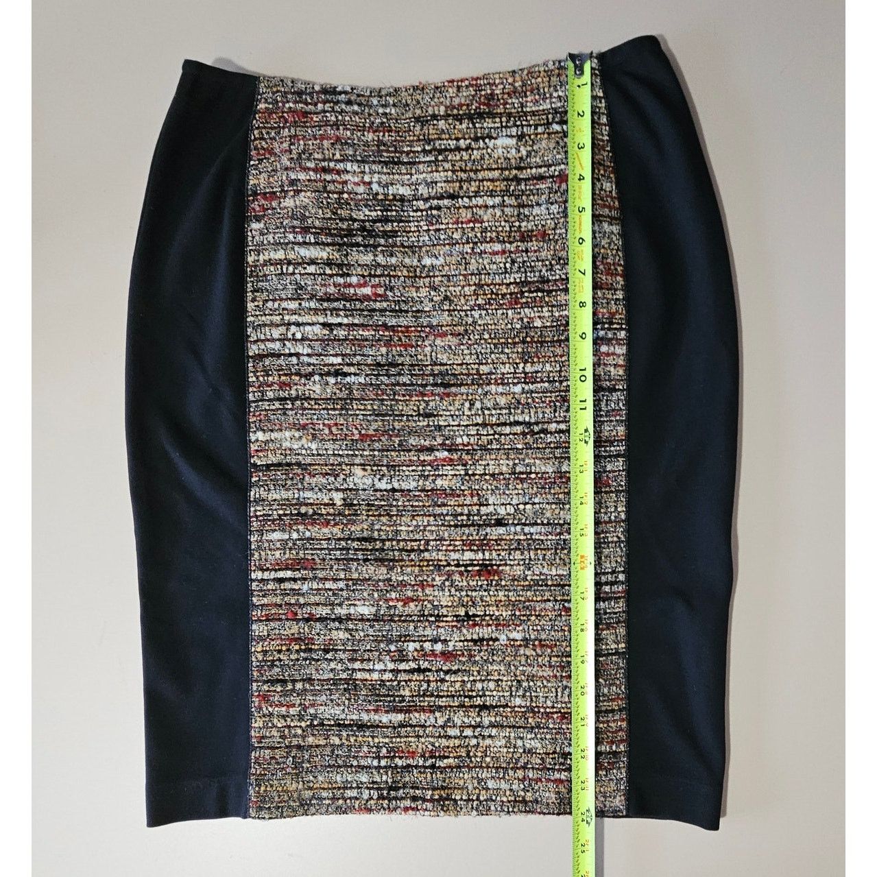 Lafayette 148 EUC LAFAYETTE 148 Tweed Pencil Skirt w/Knit Side Panels 8 Size 30" / US 8 / IT 44 - 3 Thumbnail
