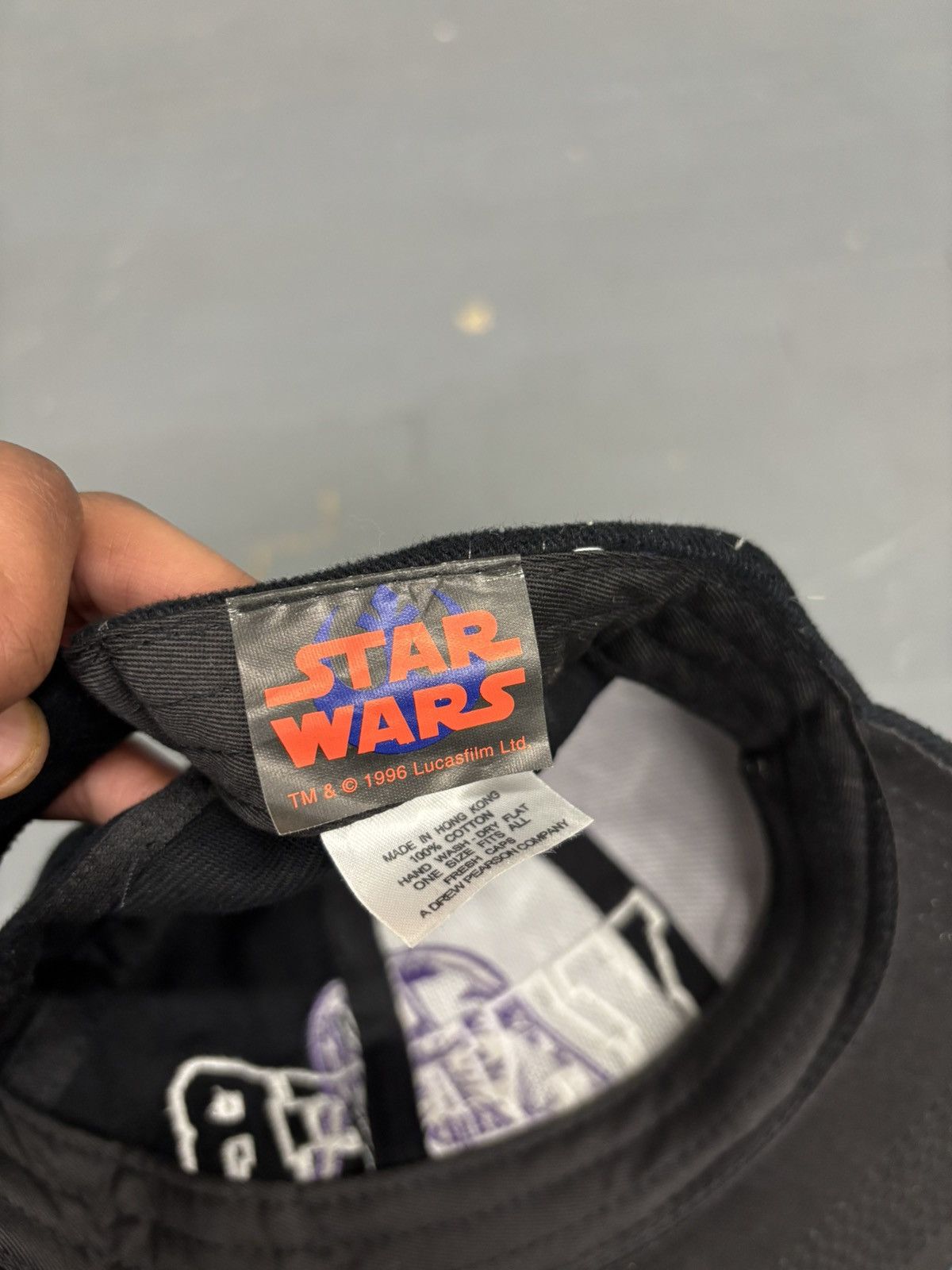 Star Wars × Vintage Vintage 1996 Star Wars Dark Vader hat Size ONE SIZE - 4 Thumbnail