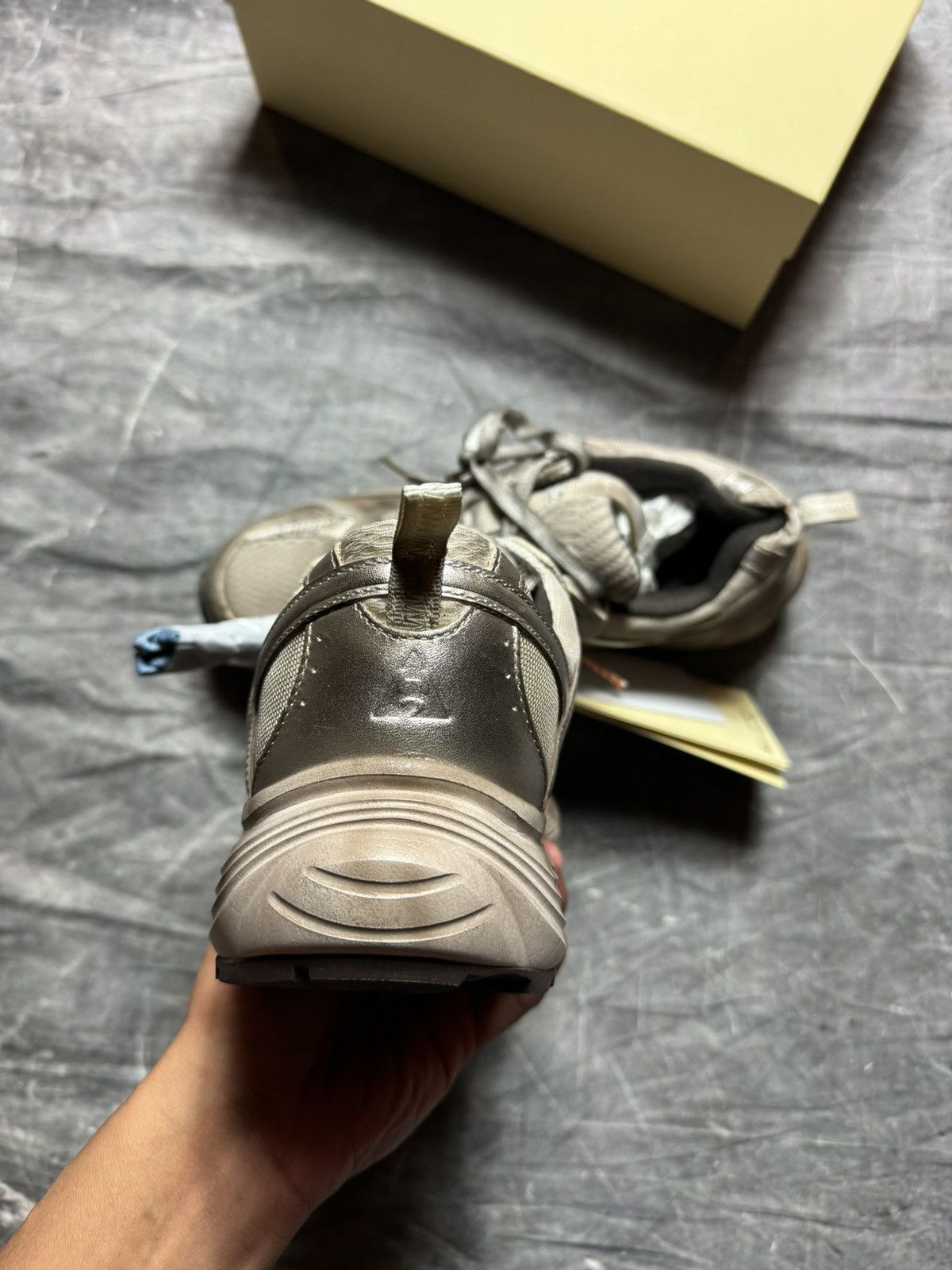 Heron Preston H2 by Heron Preston Chunky Sneakers in Brown Size US 12 / EU 45 - 7 Thumbnail