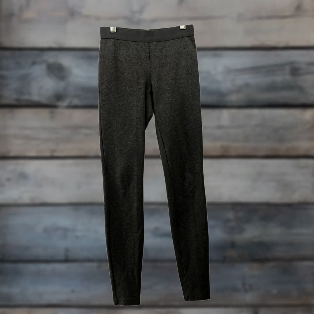 J.Crew J. Crew Legging Trouser Pant Womens 0R Gray Zip Back Elastic Waist Skinny Ponte Dress Pants Mens? Size 25" / US 0 / IT 36 - 1 Thumbnail