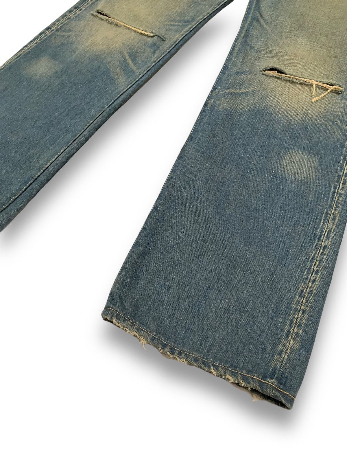 Levi's Vintage 70s Levis 501XX Big E Selvedge Mud Wash Jeans Size US 32 / EU 48 - 16 Thumbnail