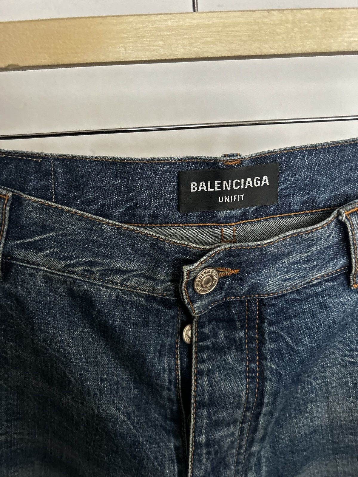 Balenciaga Rare Balenciaga fw22 oversized denim skater shorts Size US 34 / EU 50 - 8 Thumbnail
