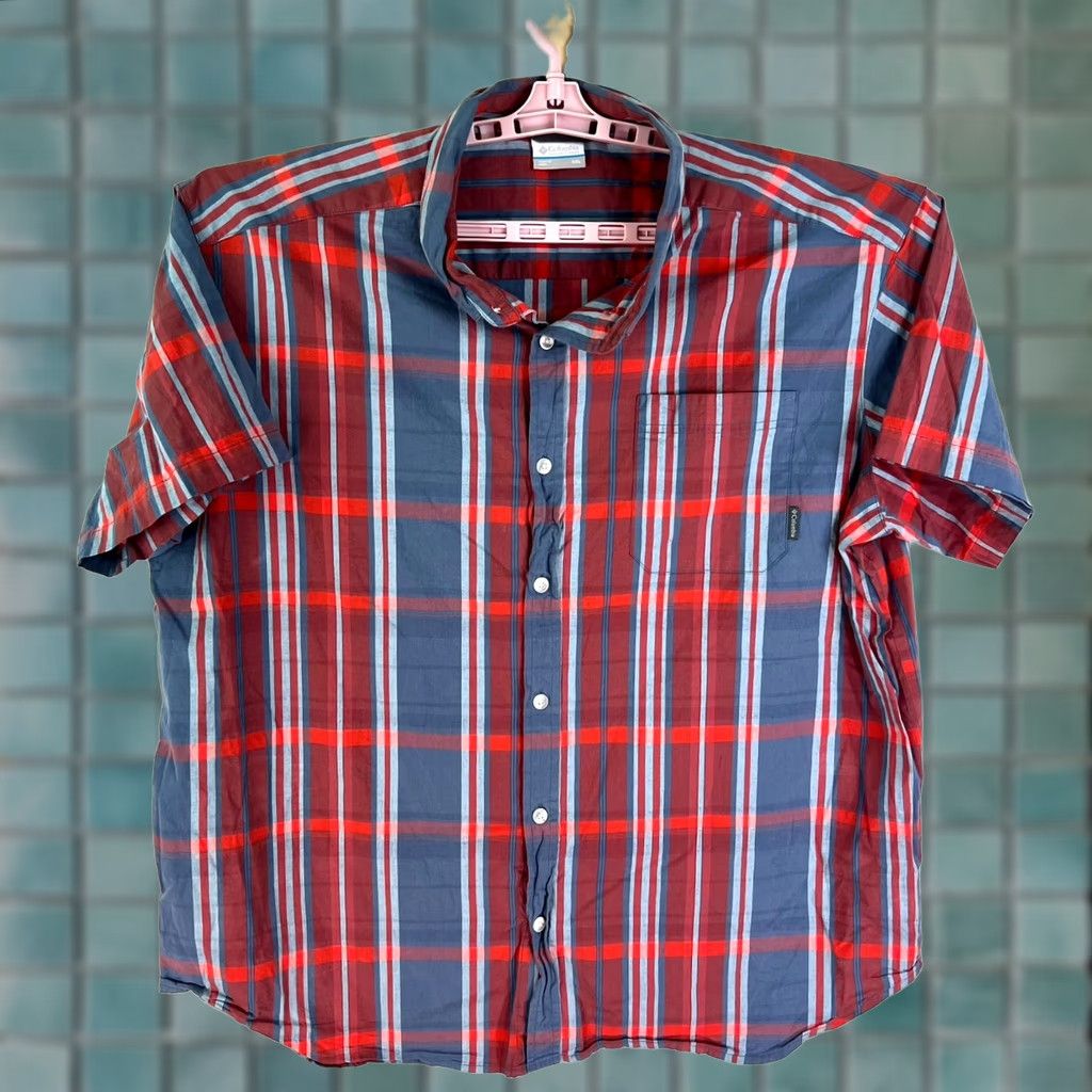 Vintage Columbia Checked Short Sleeve Button Down Shirt Mens XXL Red Blue Shirt Mens XXL Red Blue Columbia Button-Up Short Sleeve Shirt Size US XXL / EU 58 / 5 - 1 Thumbnail