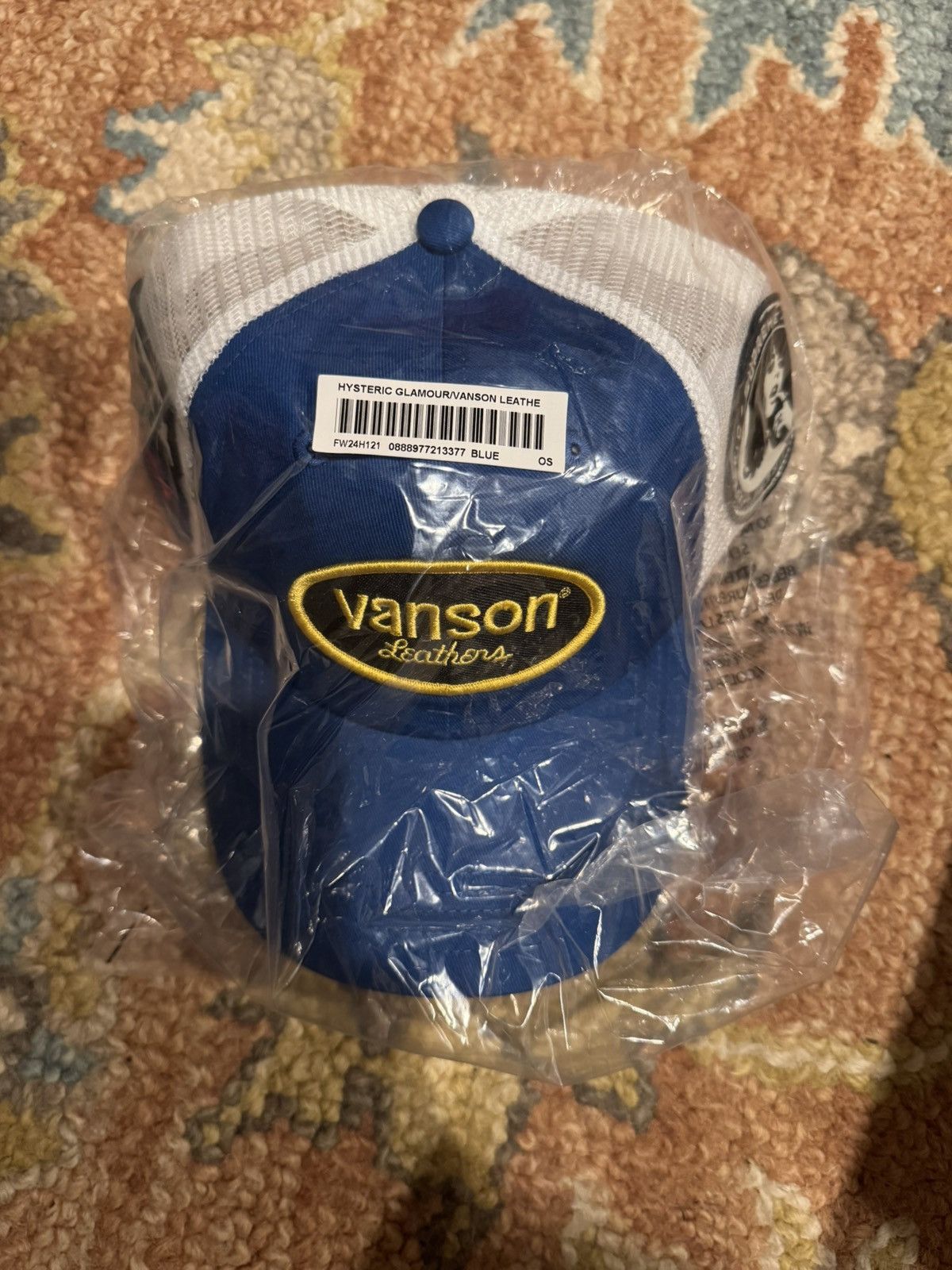 Supreme Supreme Hysteric Glamour Vanson Leather Mesh Back 6-Panel 