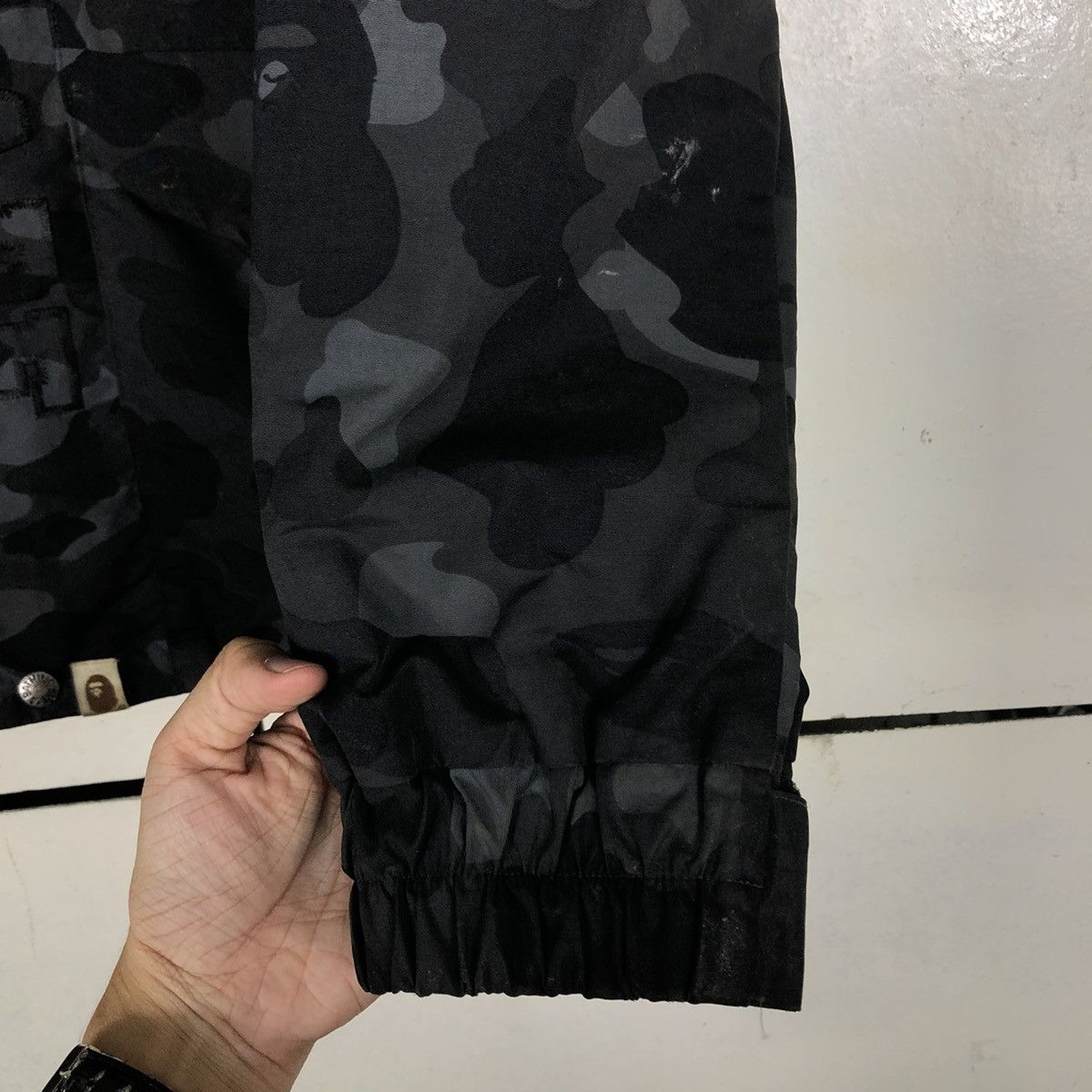 Bape HUNTING BIKER JACKET CAMOUFLAGE BATHING APE Size US S / EU 44-46 / 1 - 14 Thumbnail