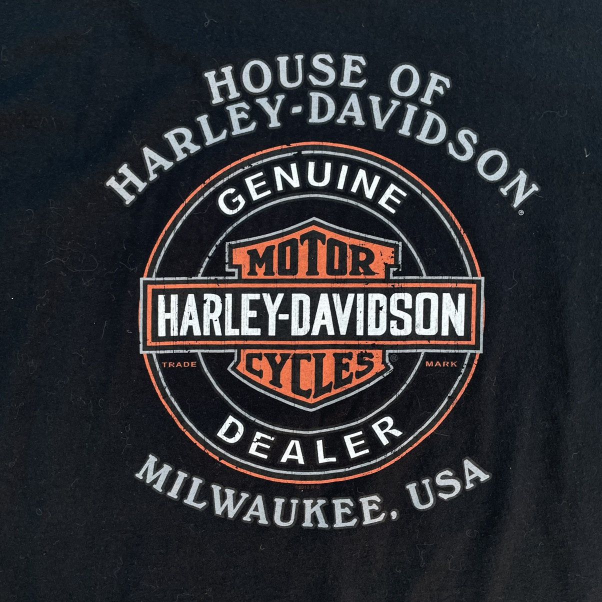 Harley Davidson × Vintage Vintage Harley Davidson T-shirts Moto 90s Y2K Oversize Size US XXL / EU 58 / 5 - 9 Thumbnail