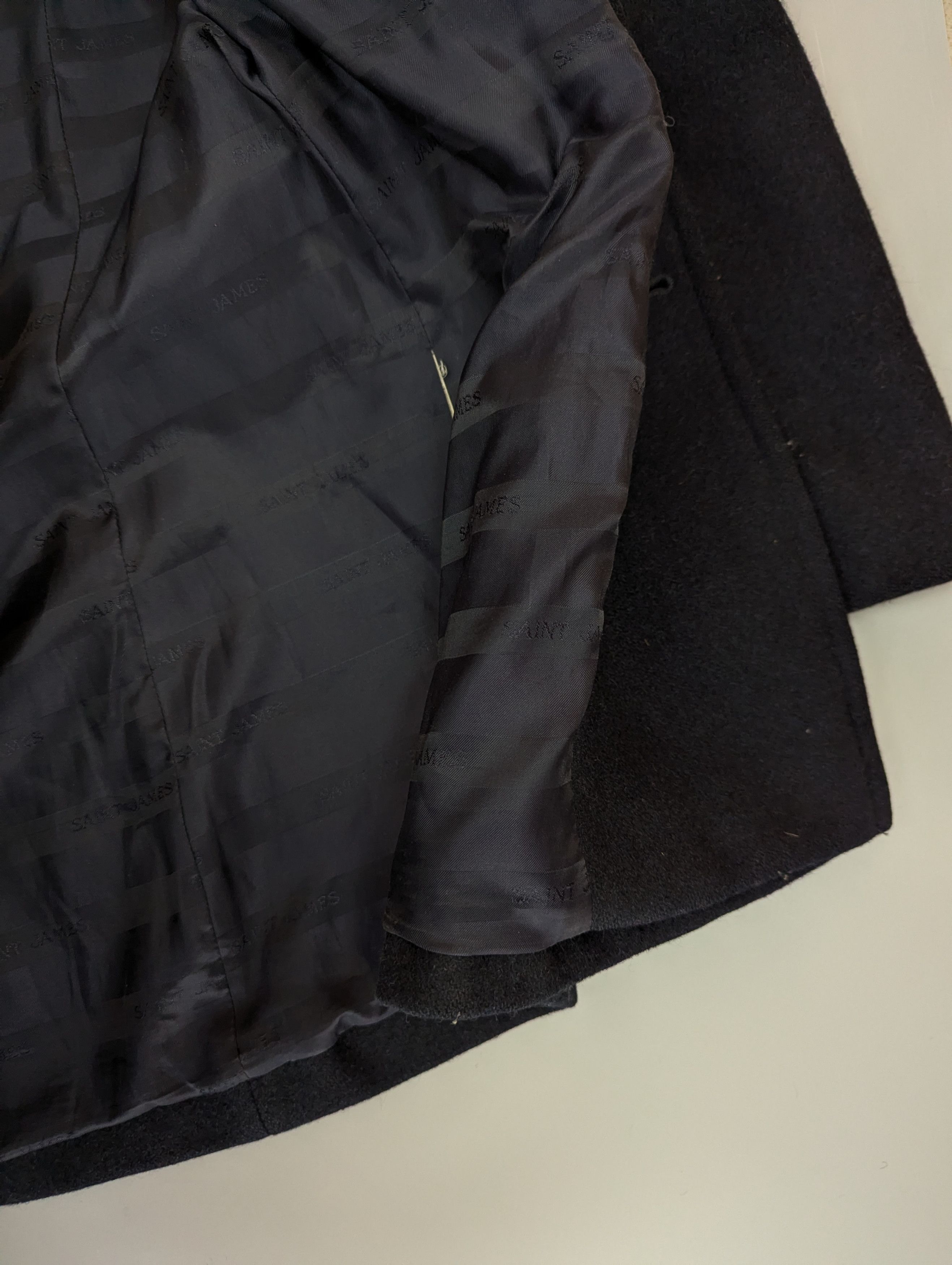 Saint James Saint James Vintage Galion Wool Coat French Nautical Jacket Size US M / EU 48-50 / 2 - 14 Thumbnail