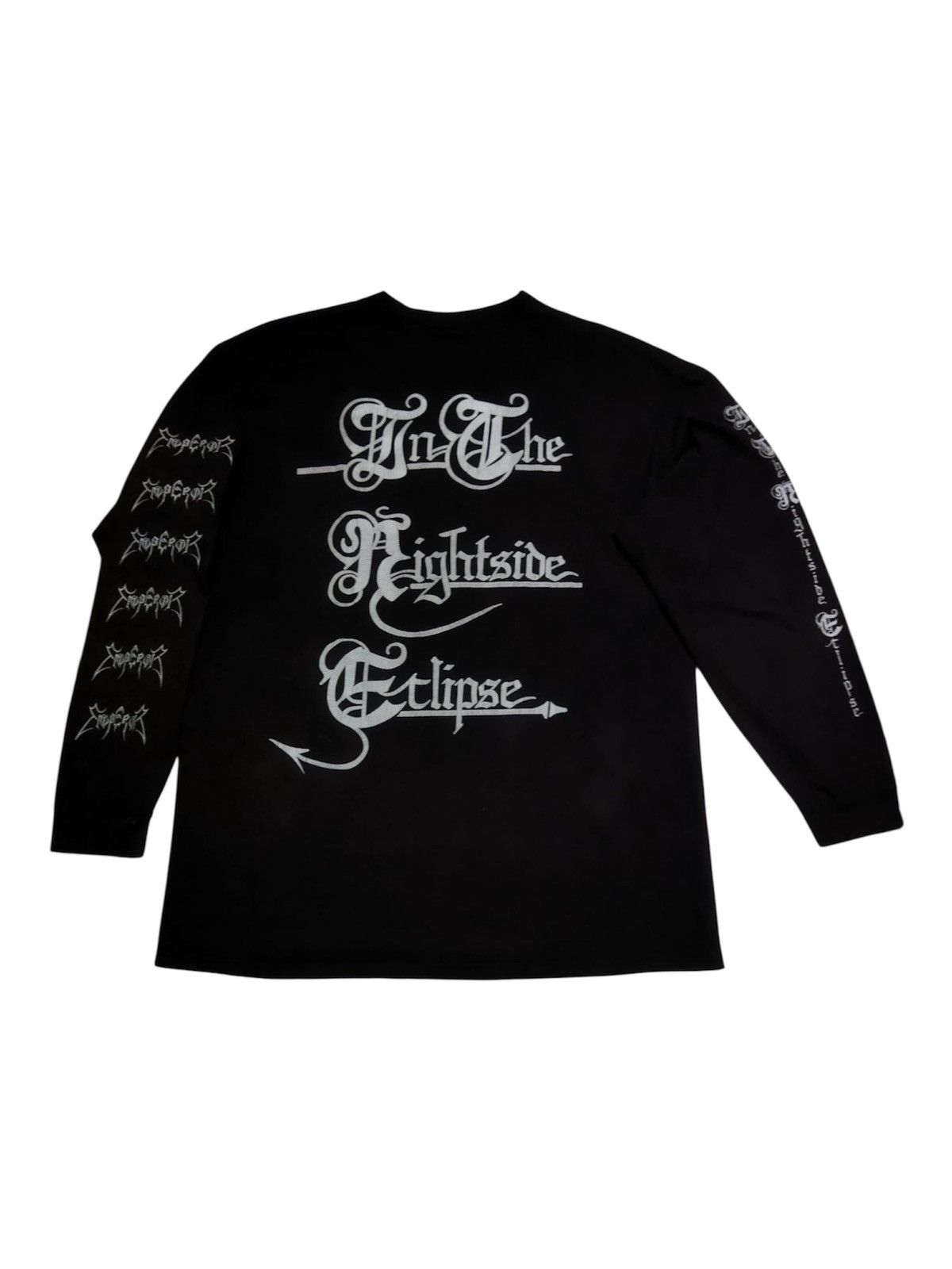 Band Tees Vintage Late 90s Emperor In The Nightside Eclipse LS Tee Size US L / EU 52-54 / 3 - 2 Thumbnail
