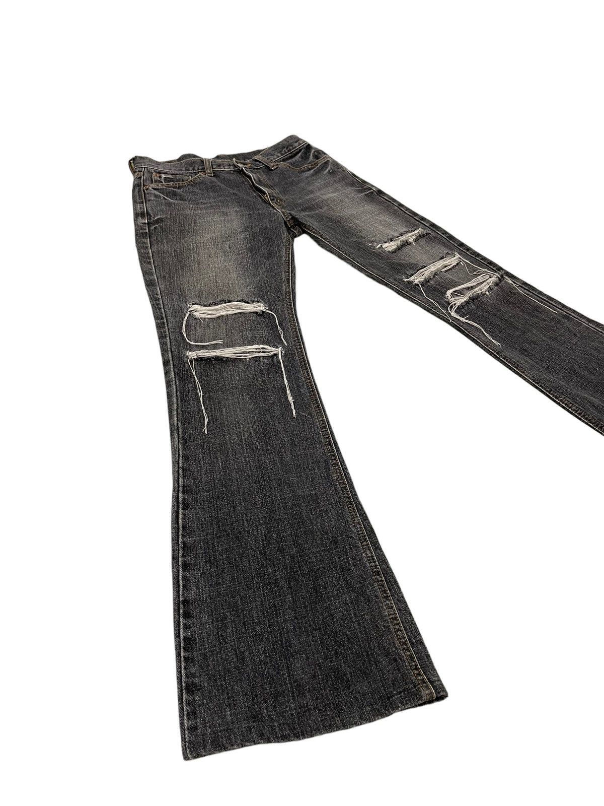 Japanese Brand Flare Jeans Vtg Bobson Faded Distress Boot Cut 7🟦0 Size US 30 / EU 46 - 1 Thumbnail