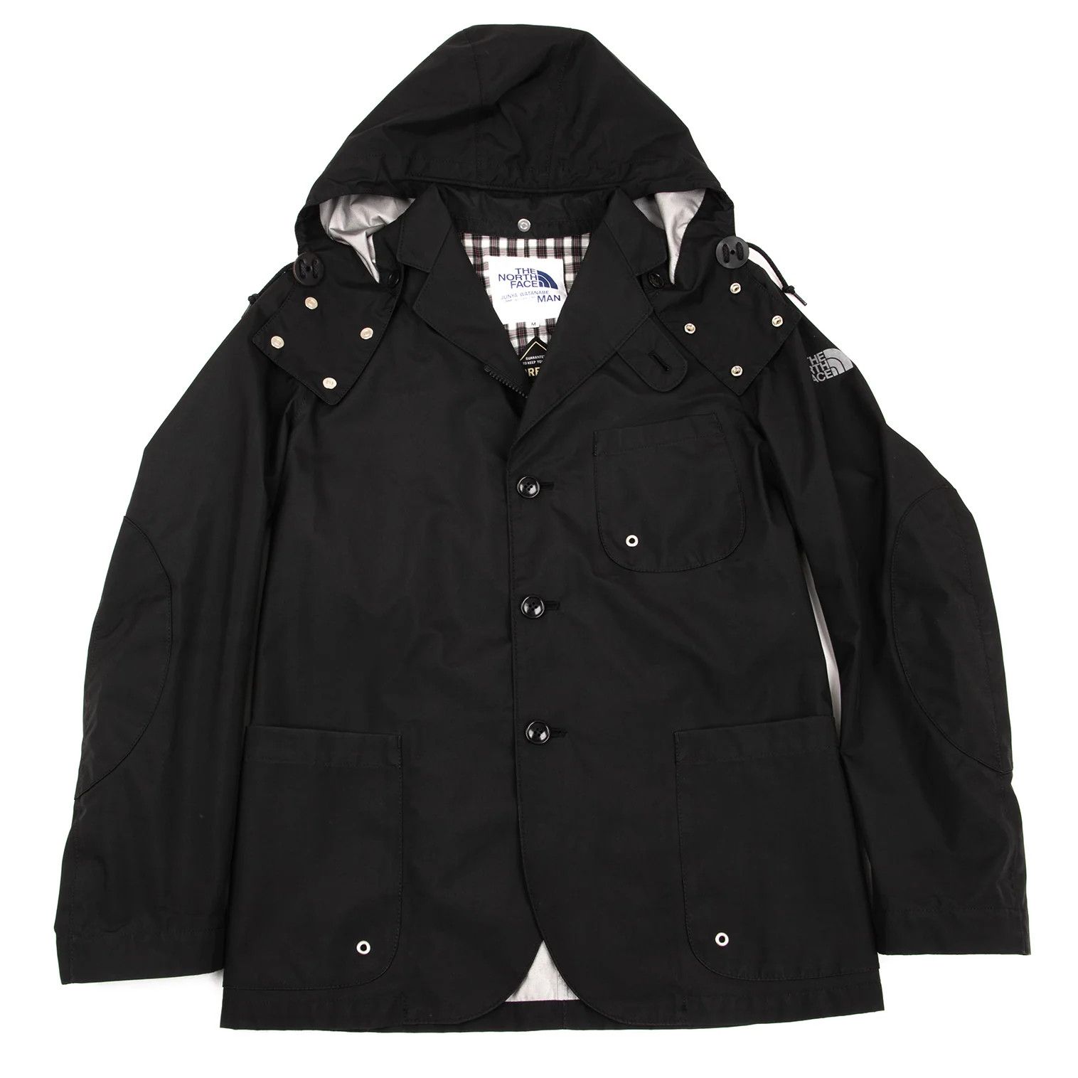 Junya Watanabe GORE-TEX Tech Jacket in Black, Size M Size US M / EU 48-50 / 2 - 1 Thumbnail