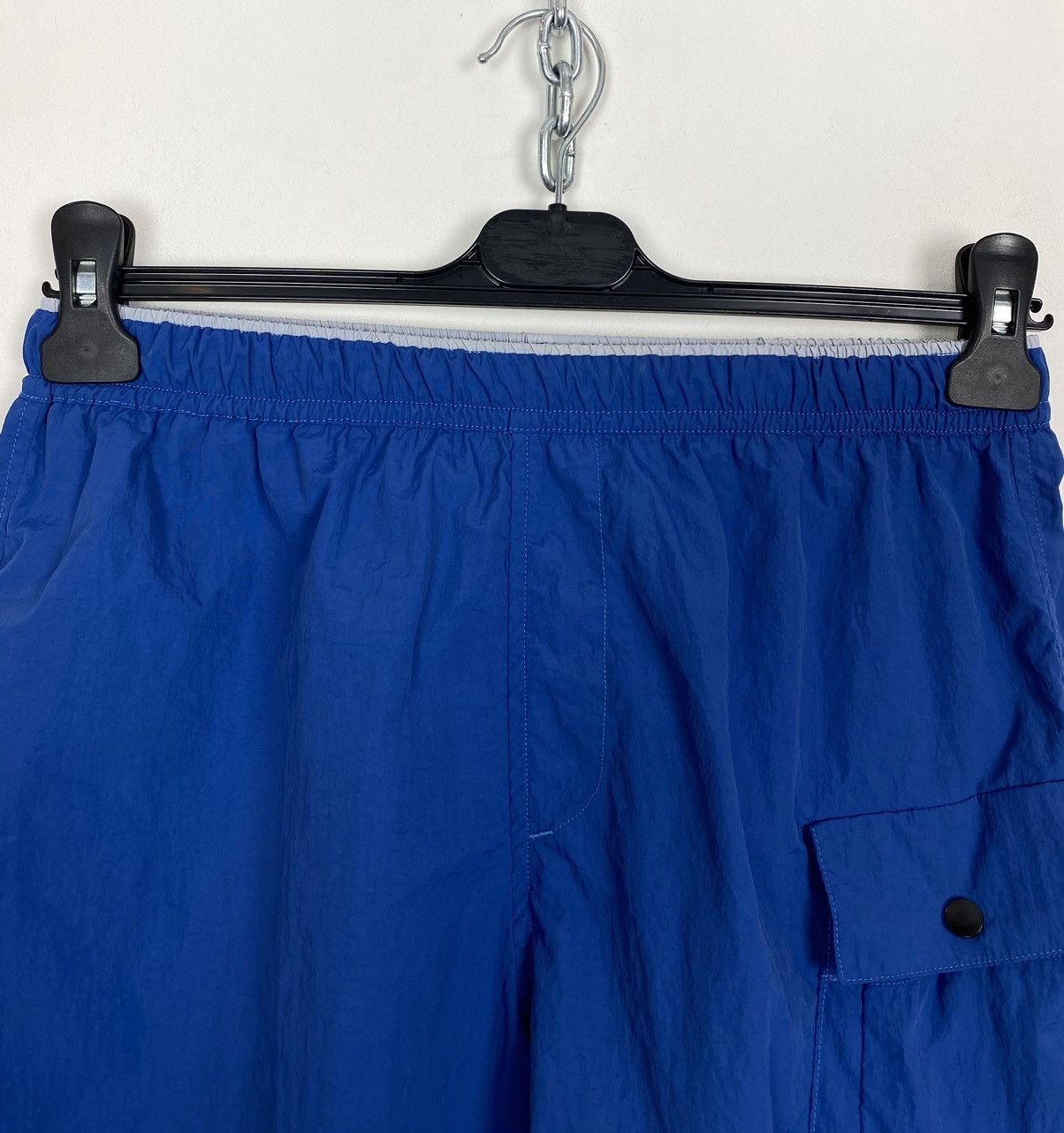 C.P. Company C.P. Company Nylon Cargo Shorts Blue Massimo Osti Luxury Size US 32 / EU 48 - 2 Thumbnail