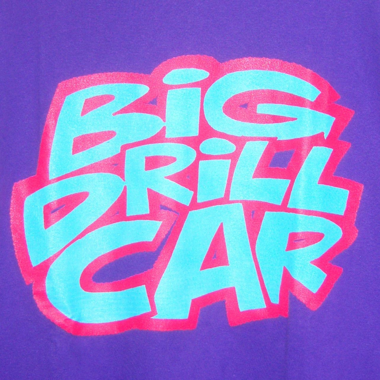 Band Tees × Vintage 1991 Big Drill Car - Batch Purple T shirt Size US XL / EU 56 / 4 - 10 Thumbnail