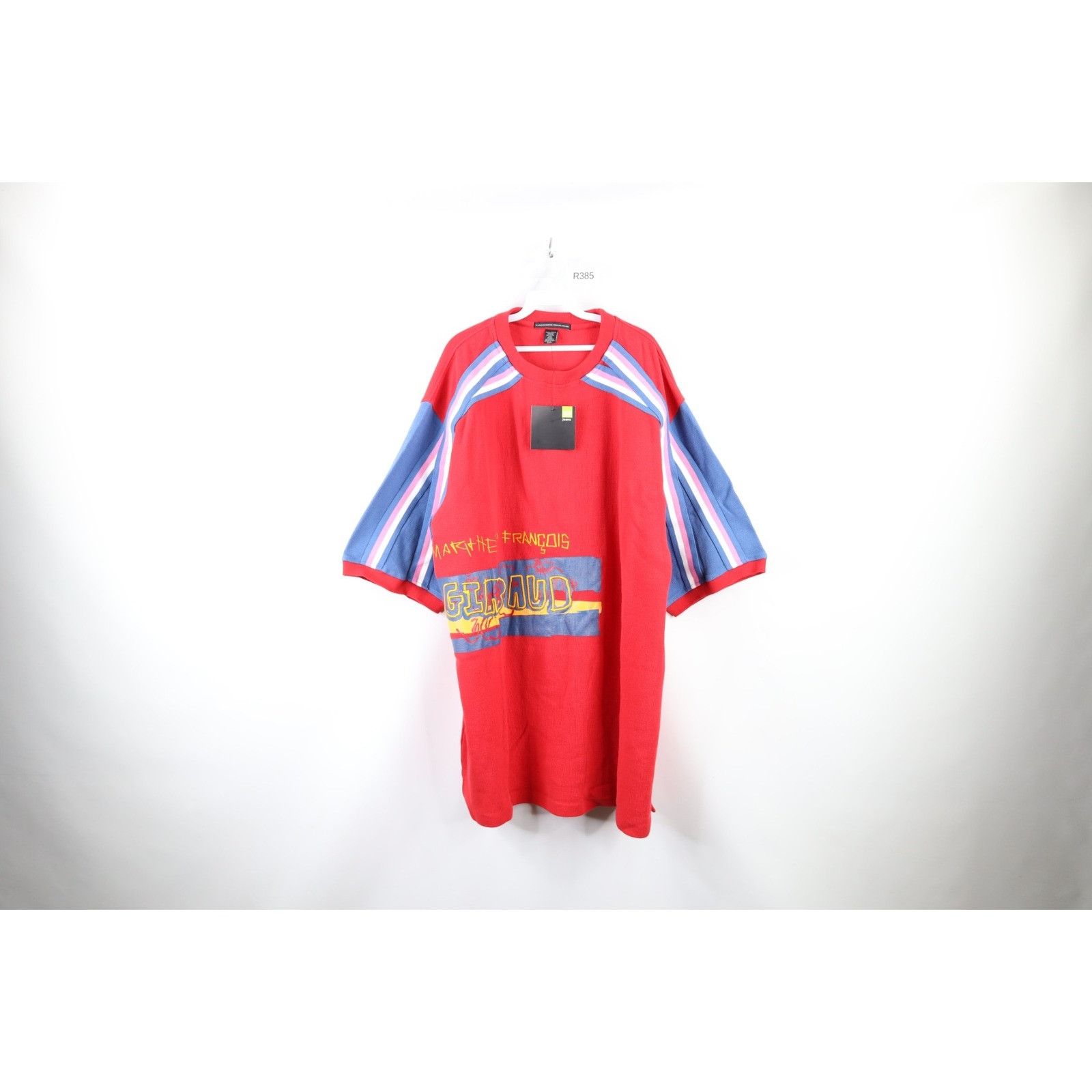 Marithe + Francois Girbaud × Vintage NOS Vintage 90s Marithe Francois Girbaud Thermal T-Shirt 3XL Size US XXL / EU 58 / 5 - 1 Thumbnail