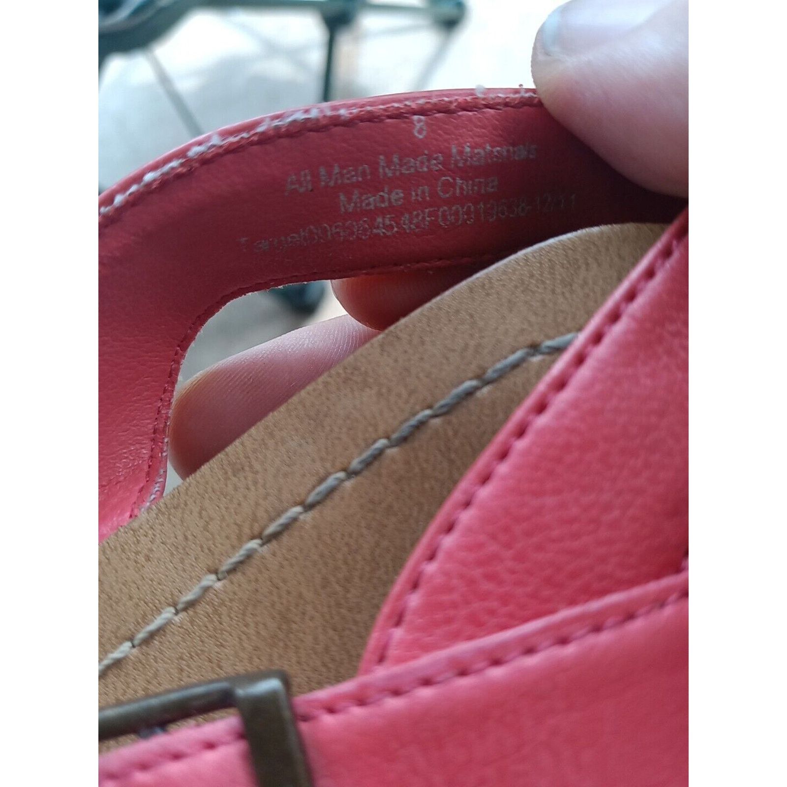 Mossimo Pink Braided Sandals From Mossimo Size 8 Size US 8 / IT 38 - 6 Thumbnail